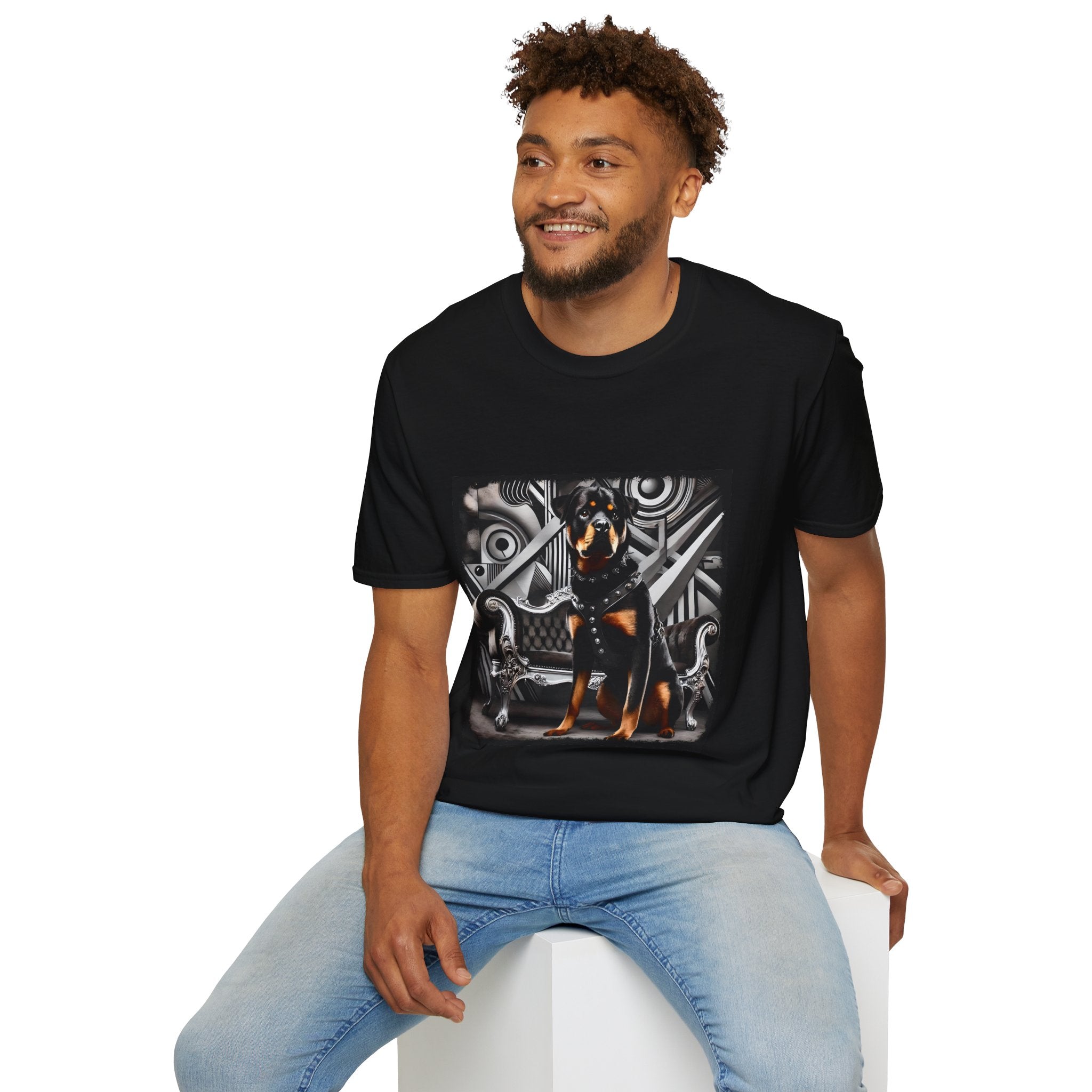 Rottweiler Bold Rebel | Unisex Dog T-Shirt