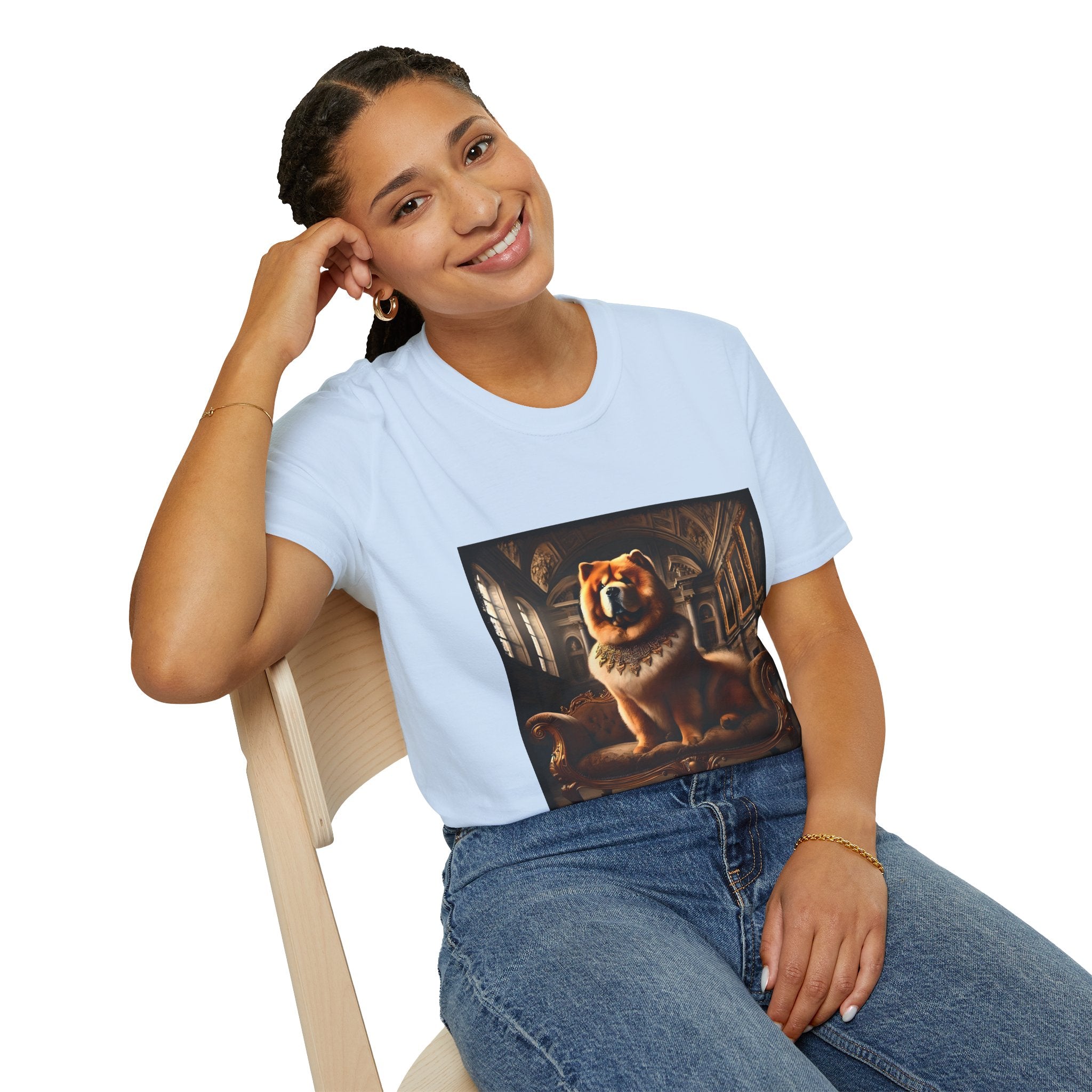 Chow Chow Posh Princess | Unisex Dog T-Shirt