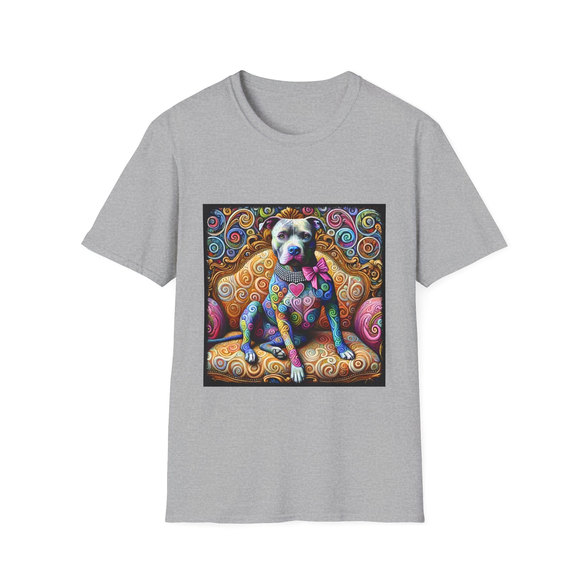 American Pit Bull Terrier Shirt | Love Swirl Dog Lover Tee