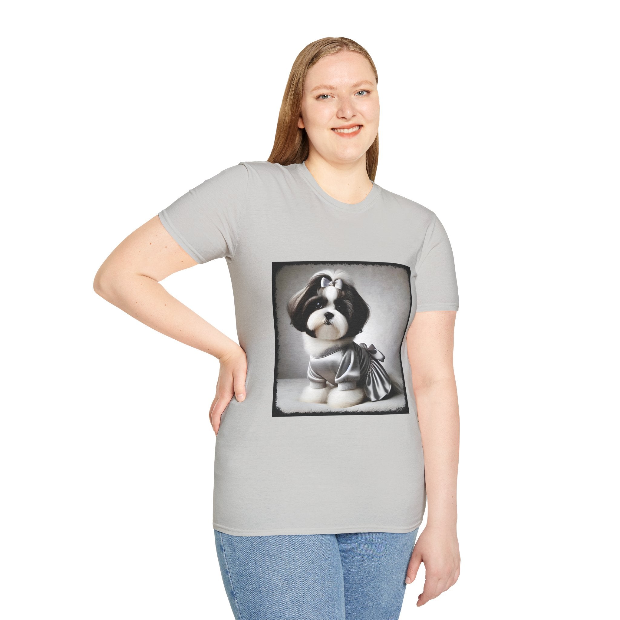 Shih Tzu Silver Sweetheart | Unisex Dog T-Shirt