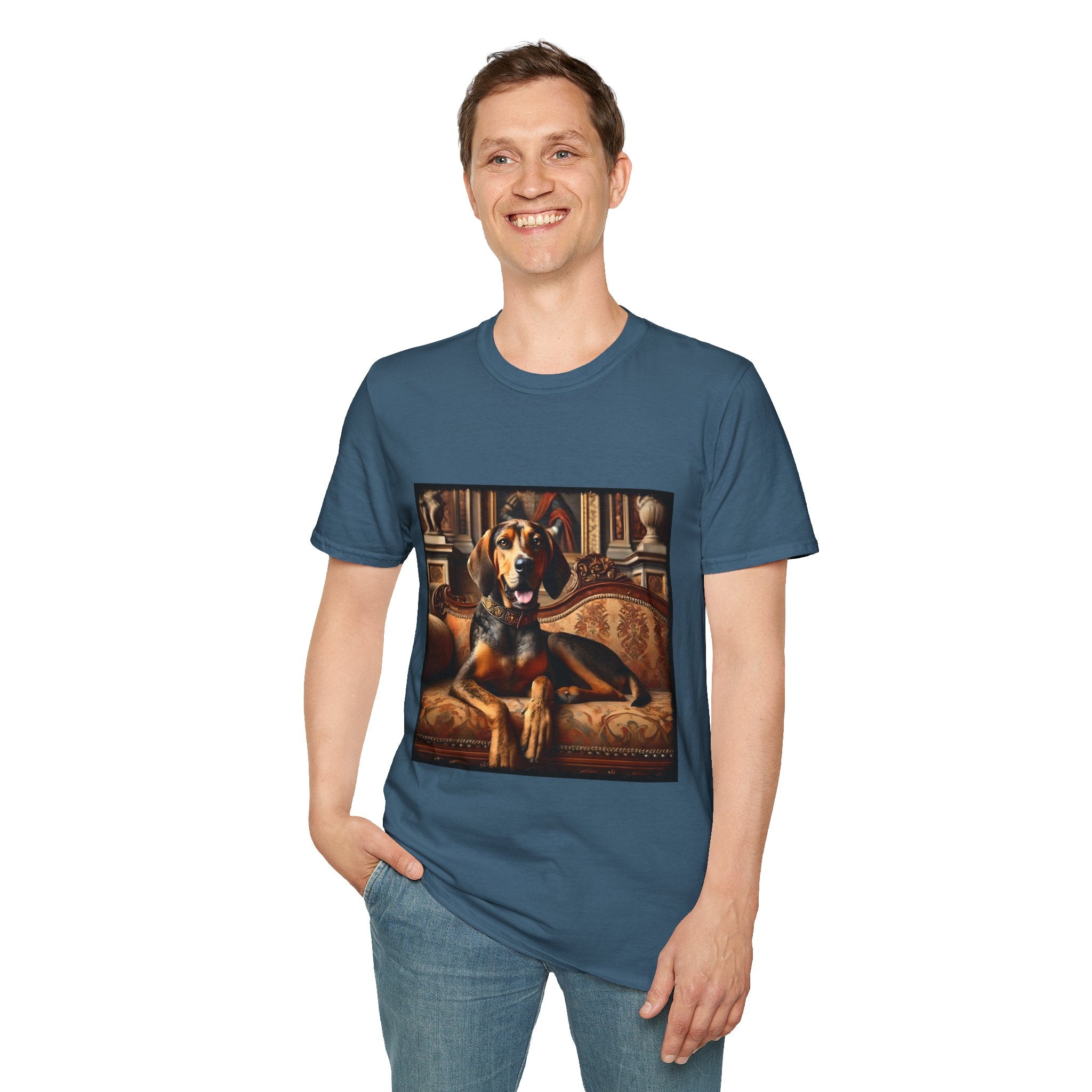Coonhound Elegant Beau | Unisex Dog T-Shirt