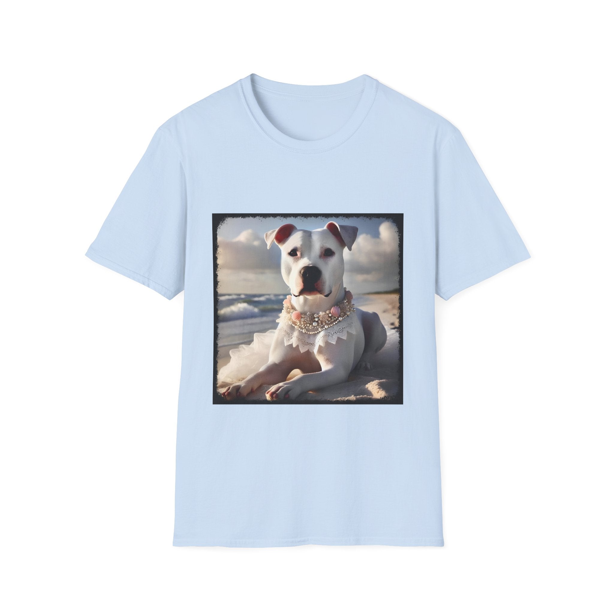 American Pit Bull Terrier Shirt | Seashell Sweetie Dog Lover Tee