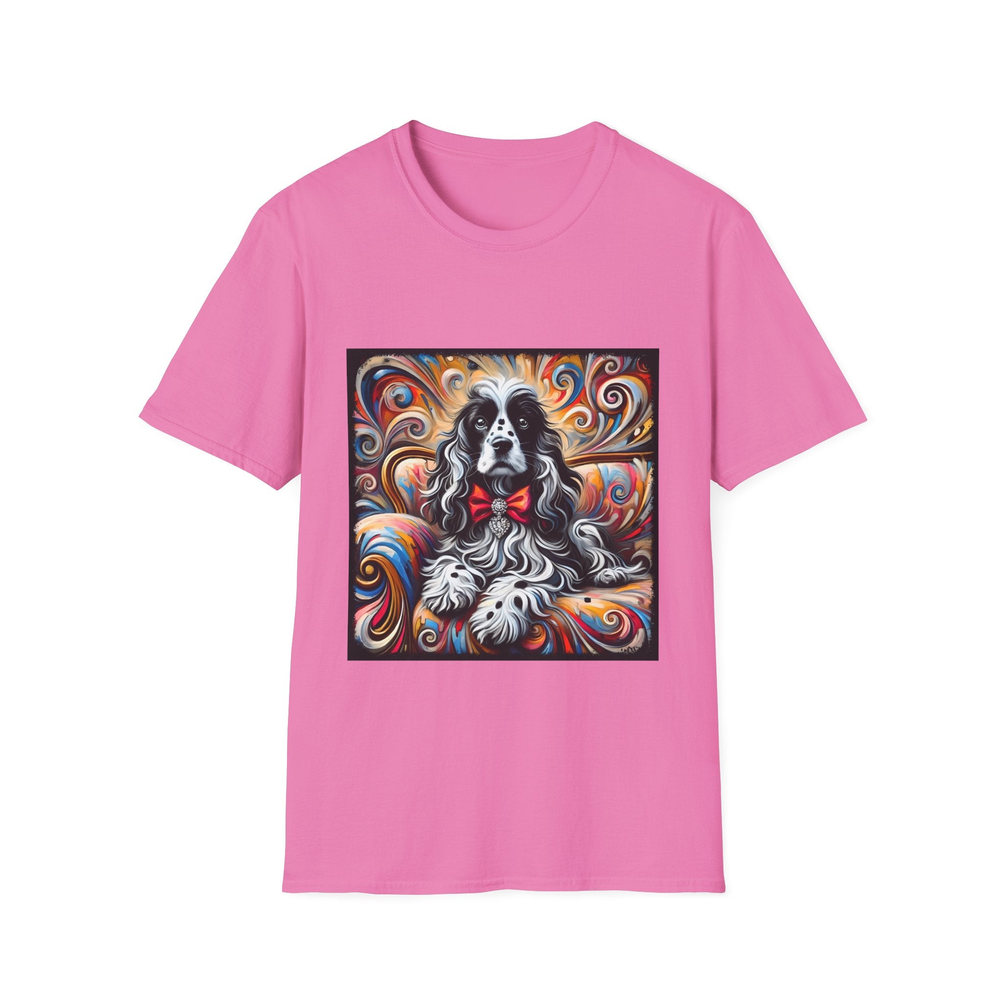 Cocker Spaniel Dream Swirl | Unisex Dog T-Shirt