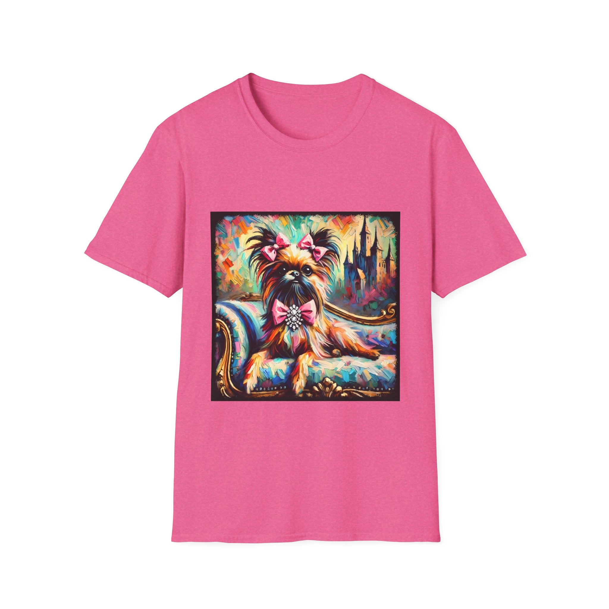 Brussels Griffon Diamond Princess Classic | Unisex Dog T-Shirt