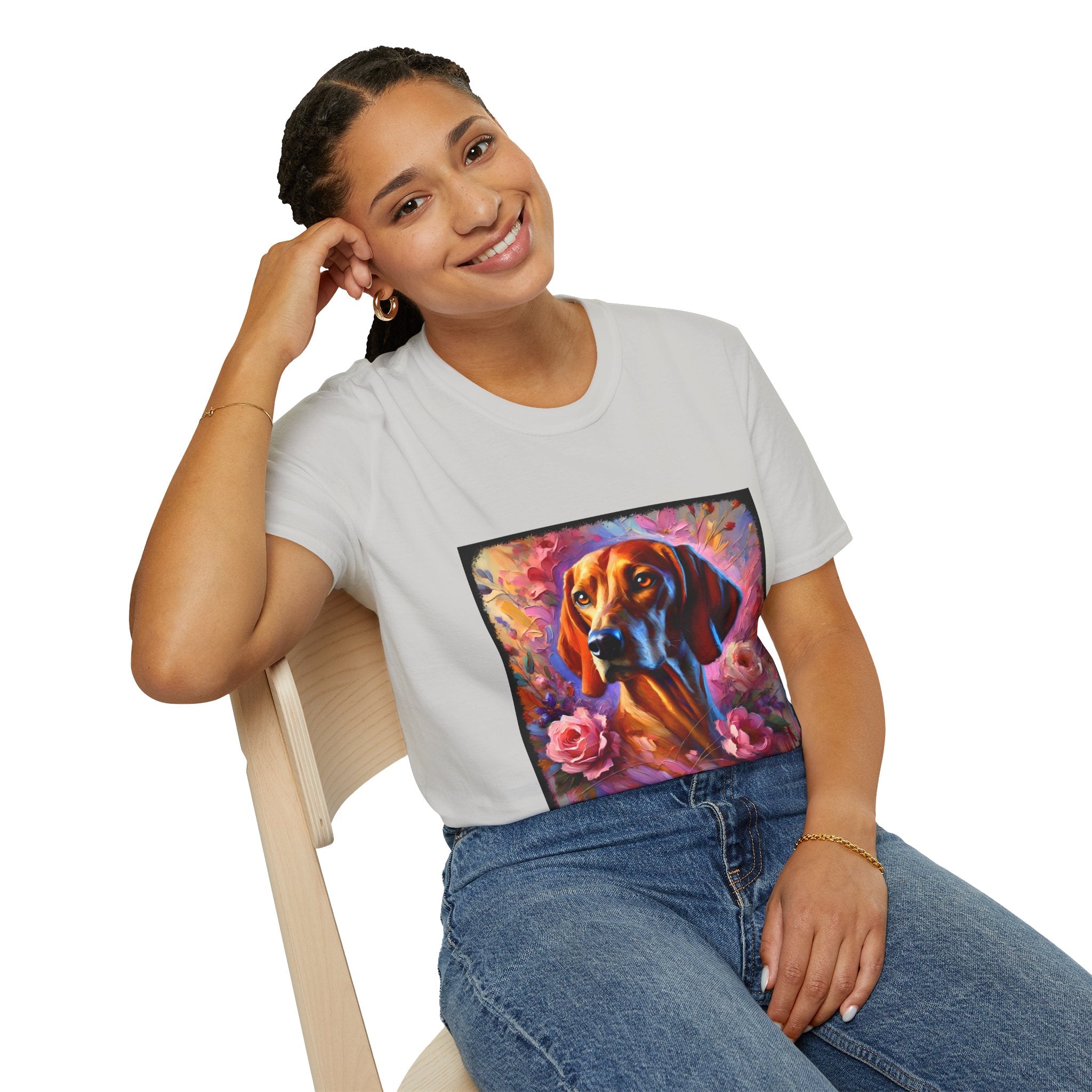 Coonhound Rosy Haze Classic | Unisex Dog T-Shirt