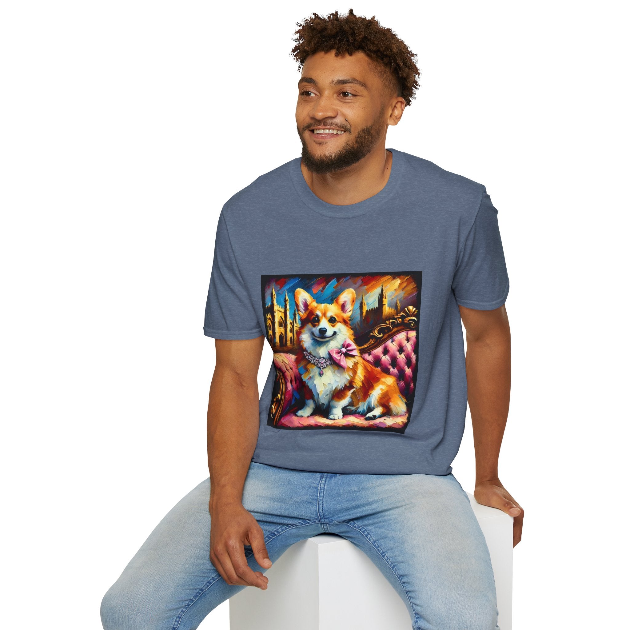 Pembroke Welsh Corgi Pink Diamond Classic | Unisex Dog T-Shirt