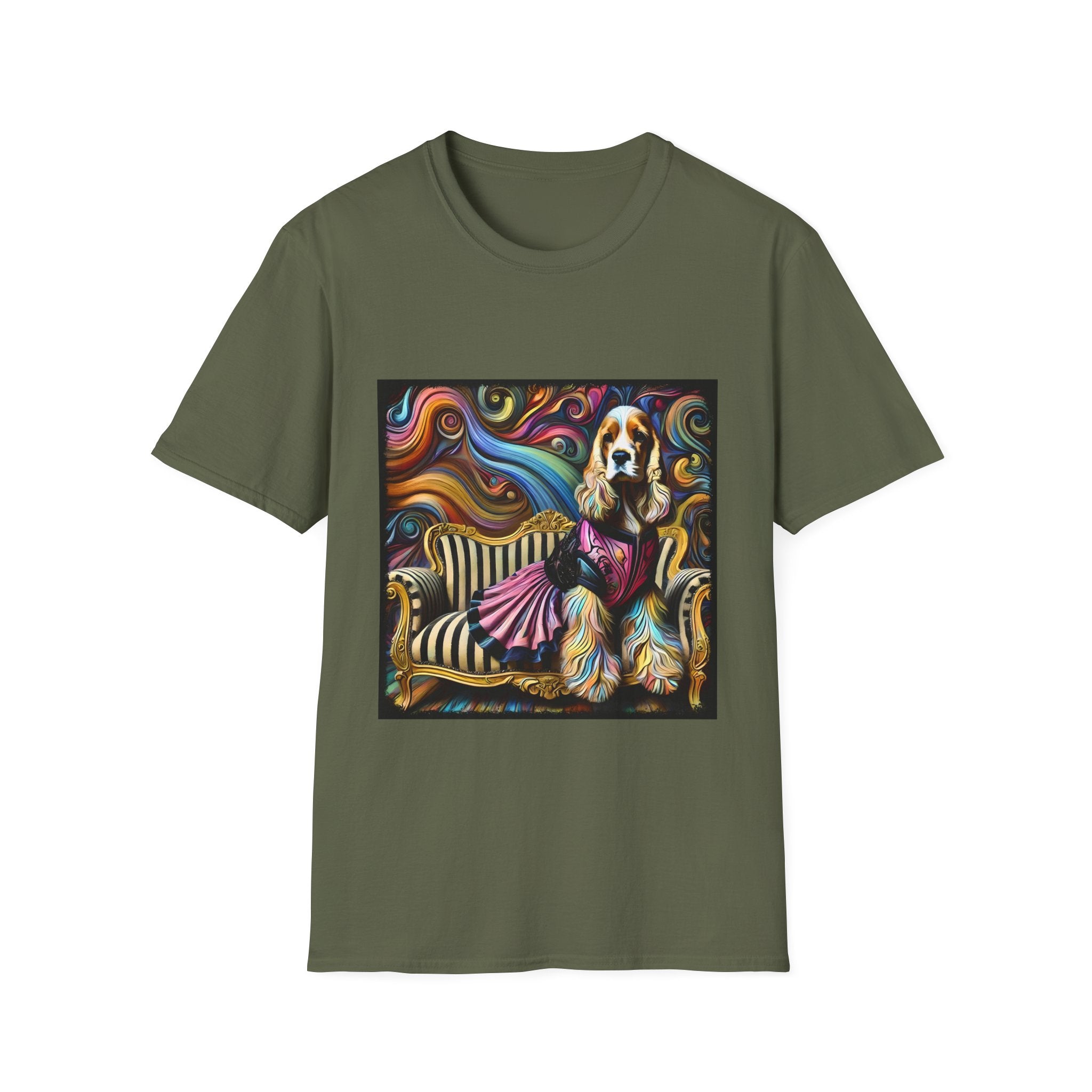 Cocker Spaniel Princess Rocker | Unisex Dog T-Shirt