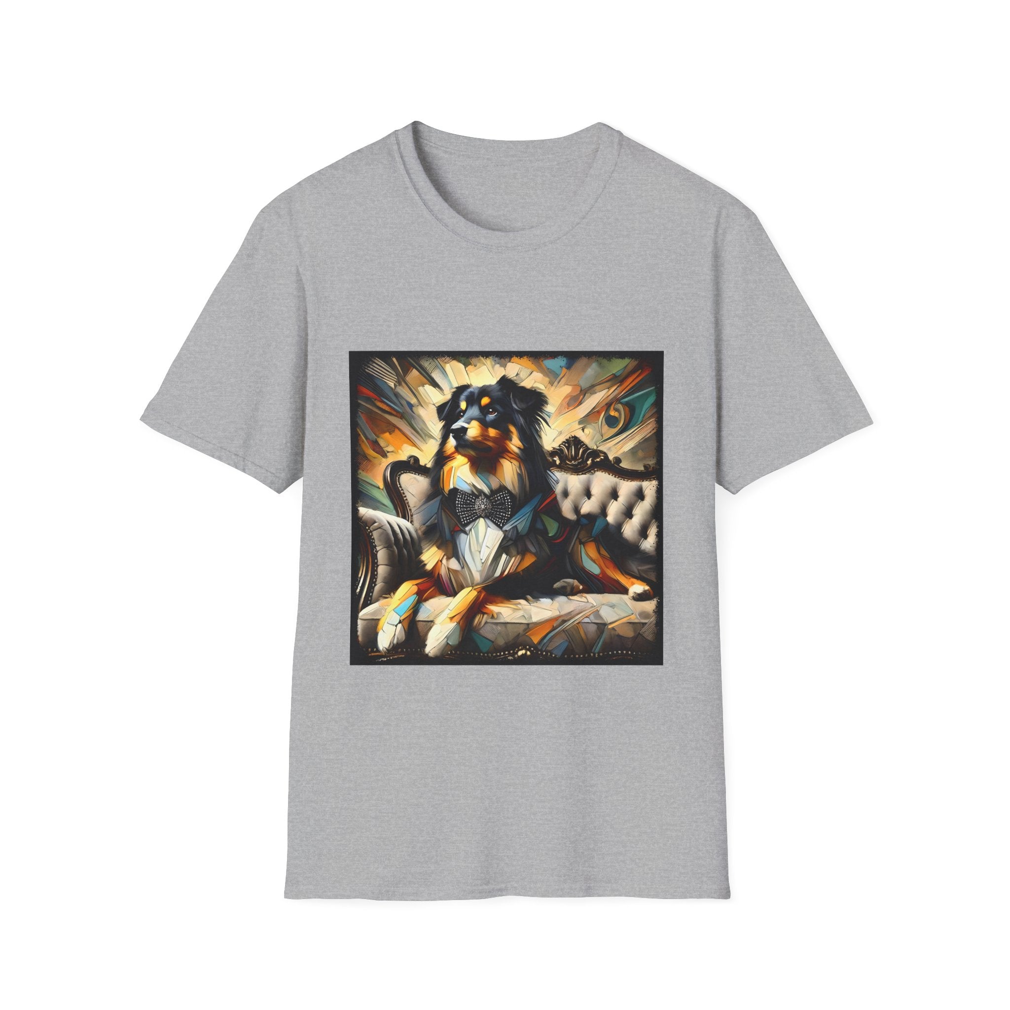 Miniature American Shepherd Bowtie Classic |  Unisex Dog T-Shirt