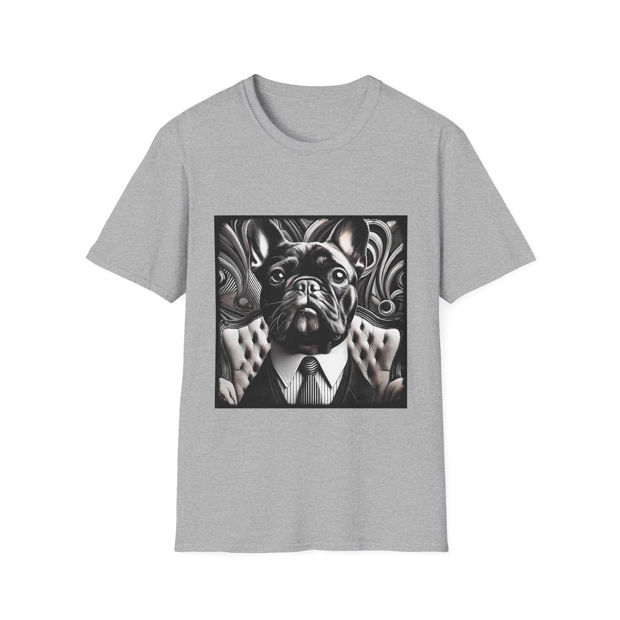 French Bulldog Shirt | B&W Gentleman Dog Lover Tee