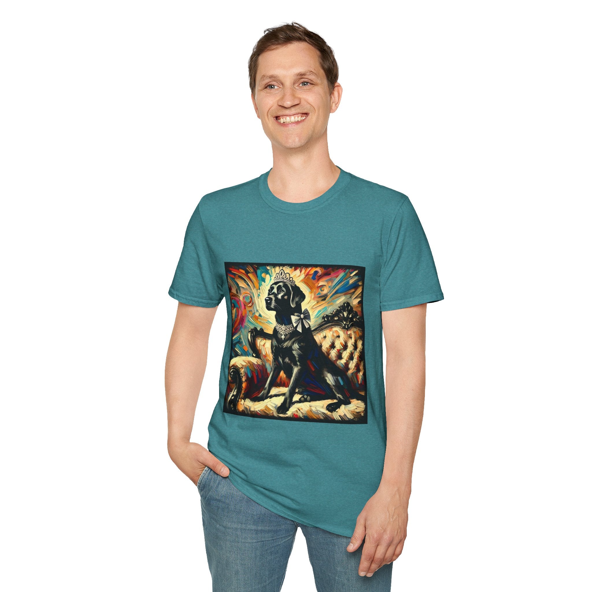 Labrador Retriever Bold Princess Classic | Unisex Dog T-Shirt