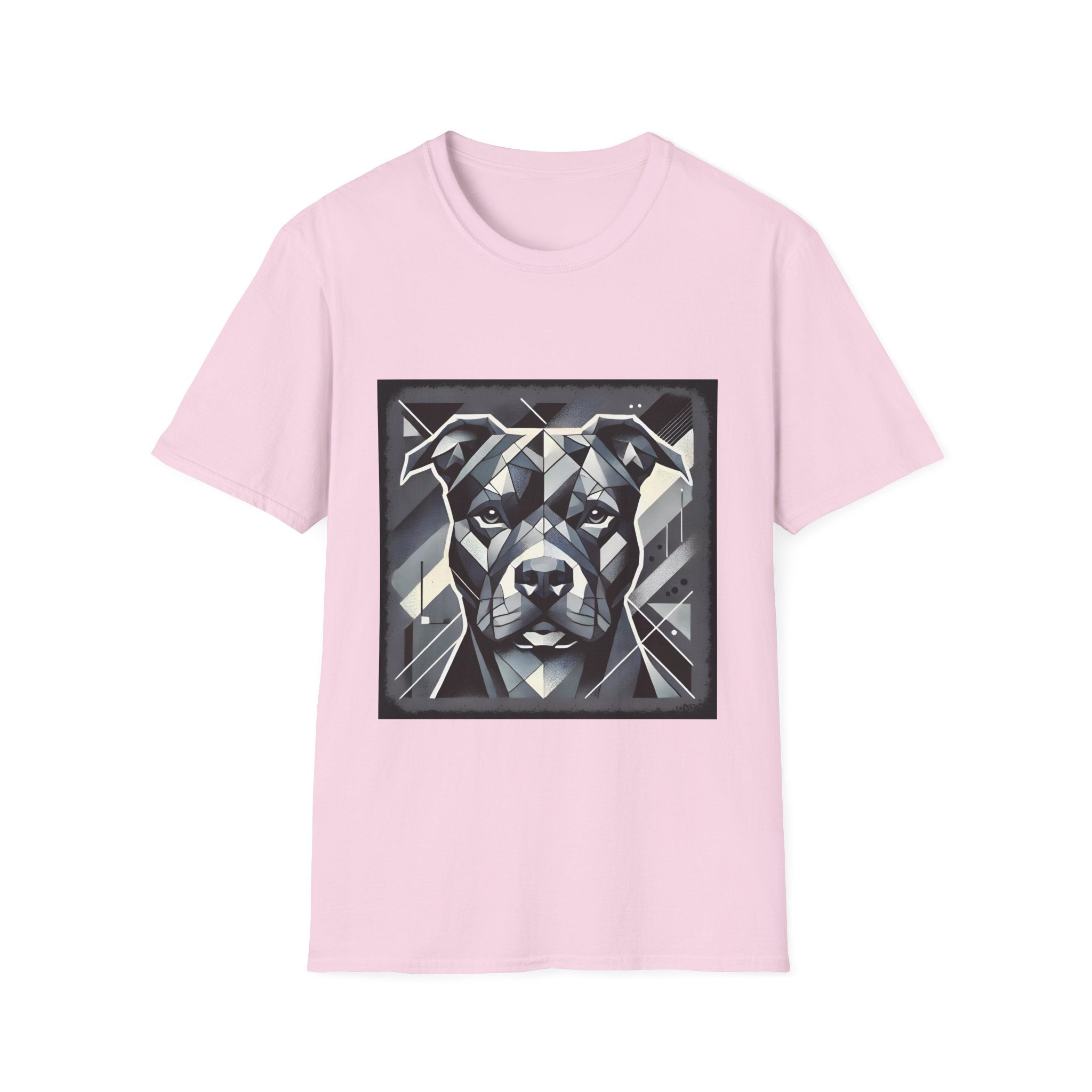 American Pit Bull Terrier Shirt | Geometric Dog Lover Tee