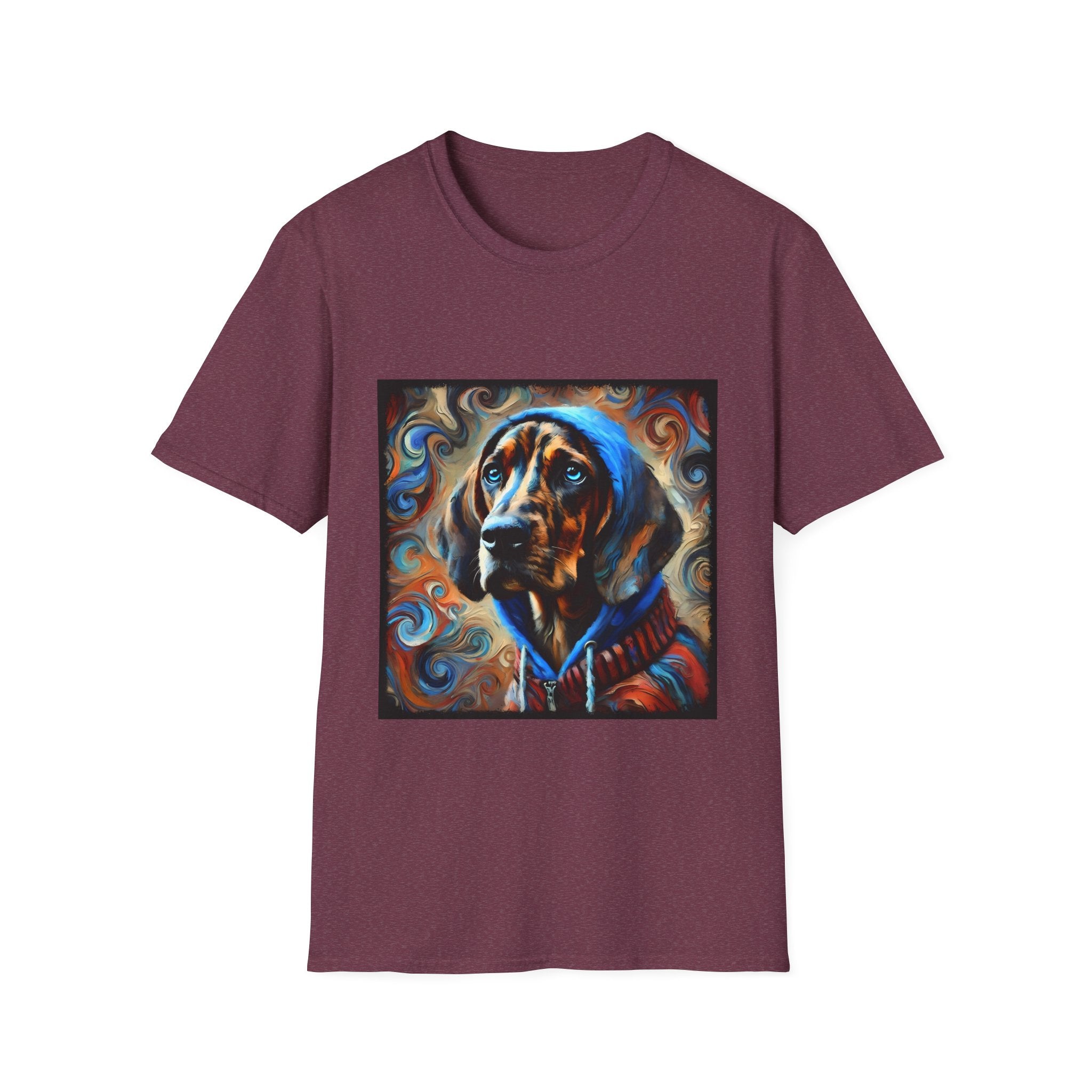 Coonhound Hoodie Swirl | Unisex Dog T-Shirt