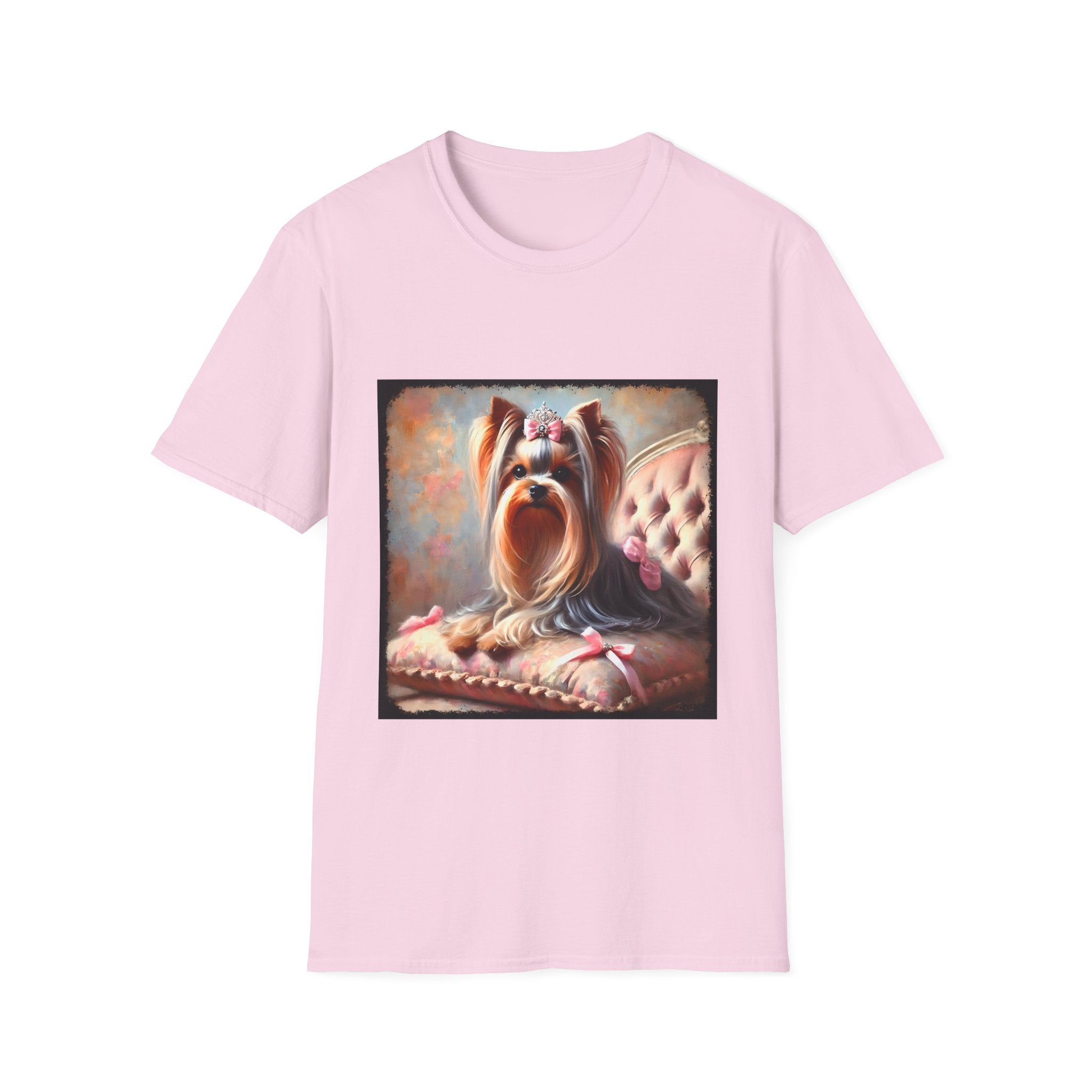 Yorkshire Terrier Bows and Diamonds Classic | Unisex Dog T-Shirt