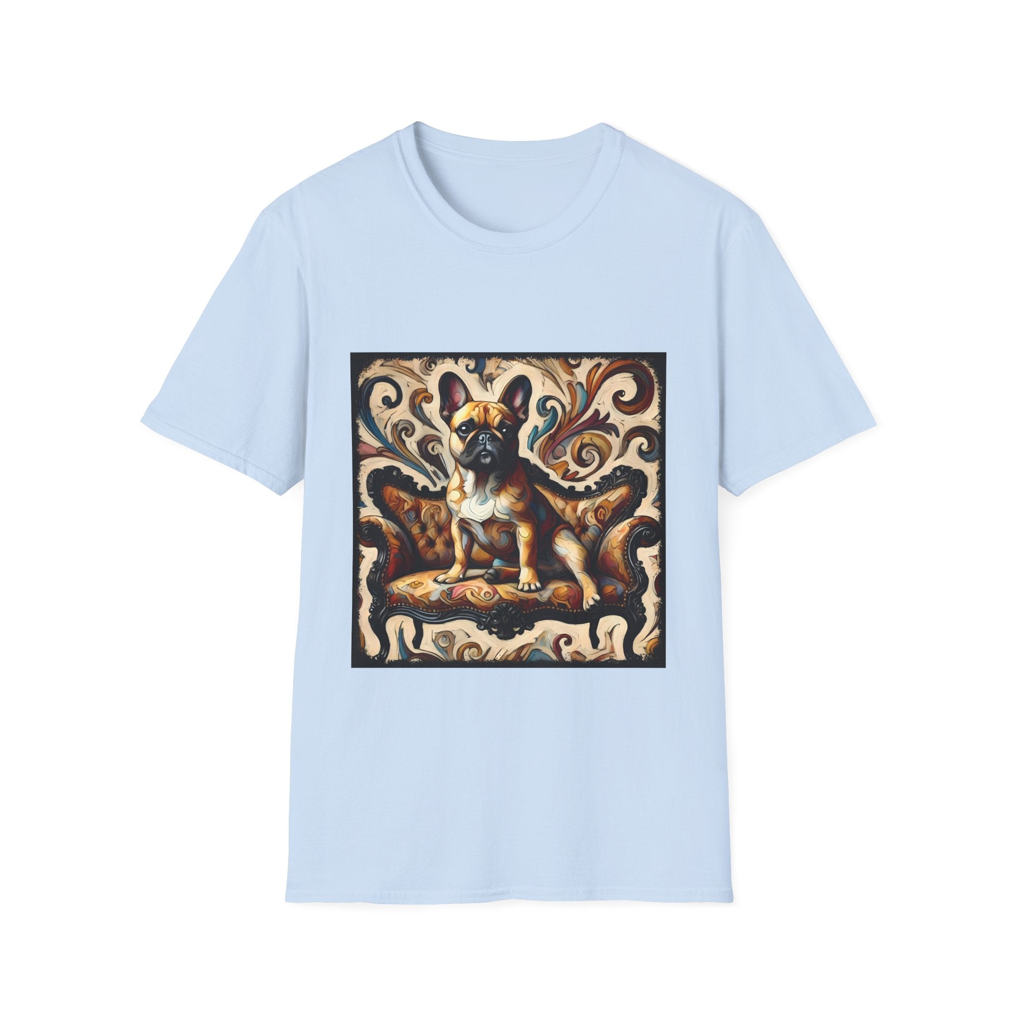 French Bulldog Shirt | Dramatic Swirl Dog Lover Tee