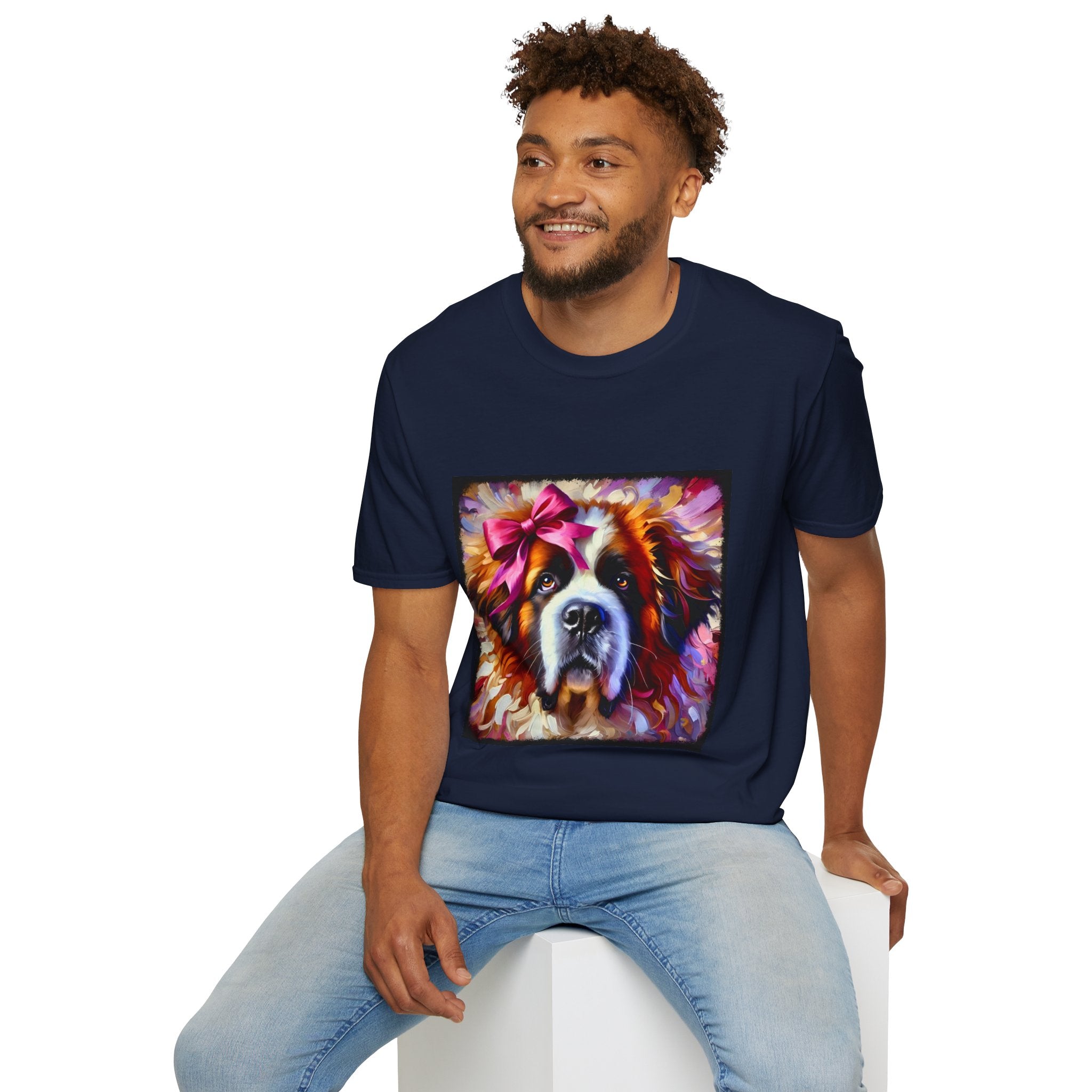 Saint Bernard Stunning Classic | Unisex Dog T-Shirt