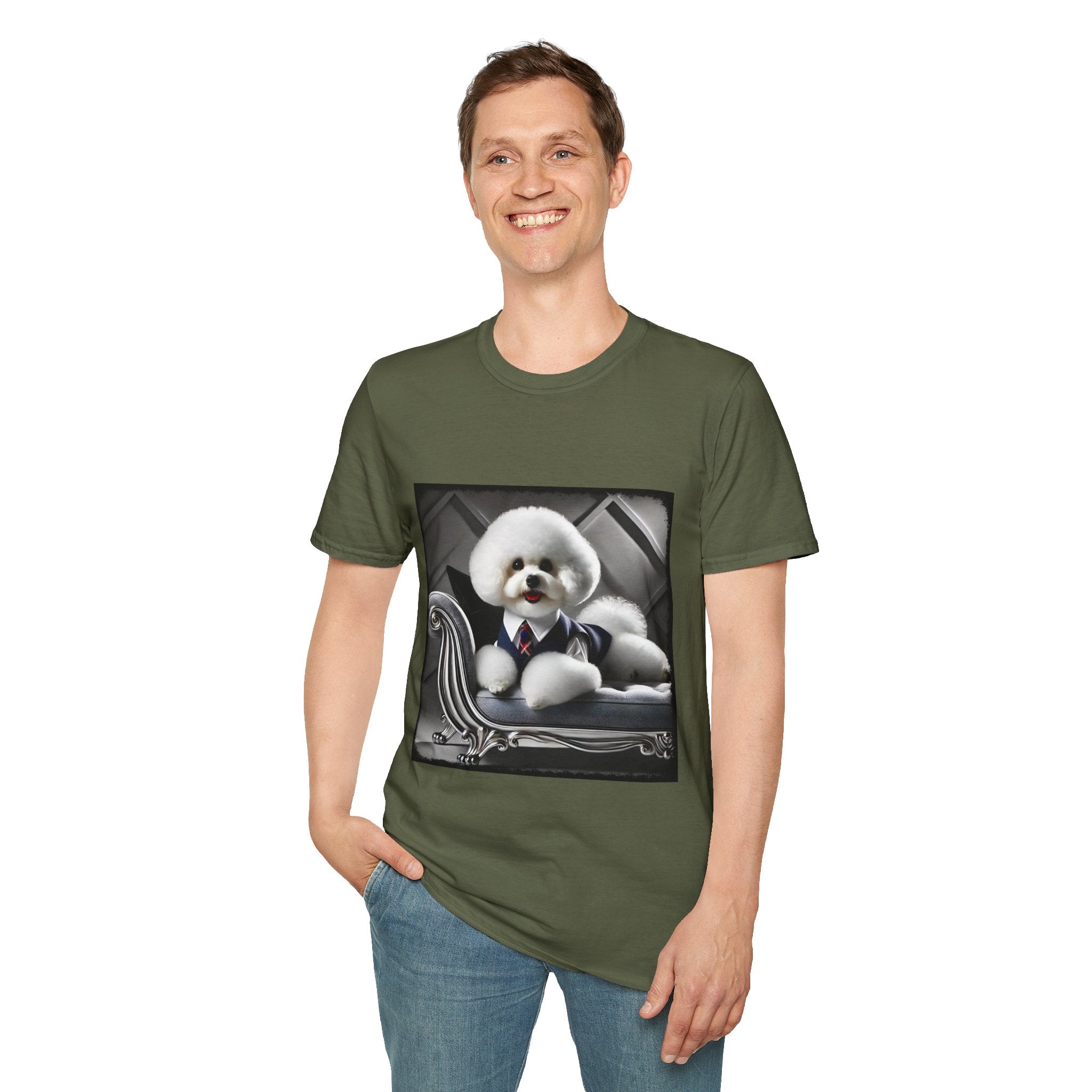 Bichon Frise Tailored Pup | Unisex Dog T-Shirt