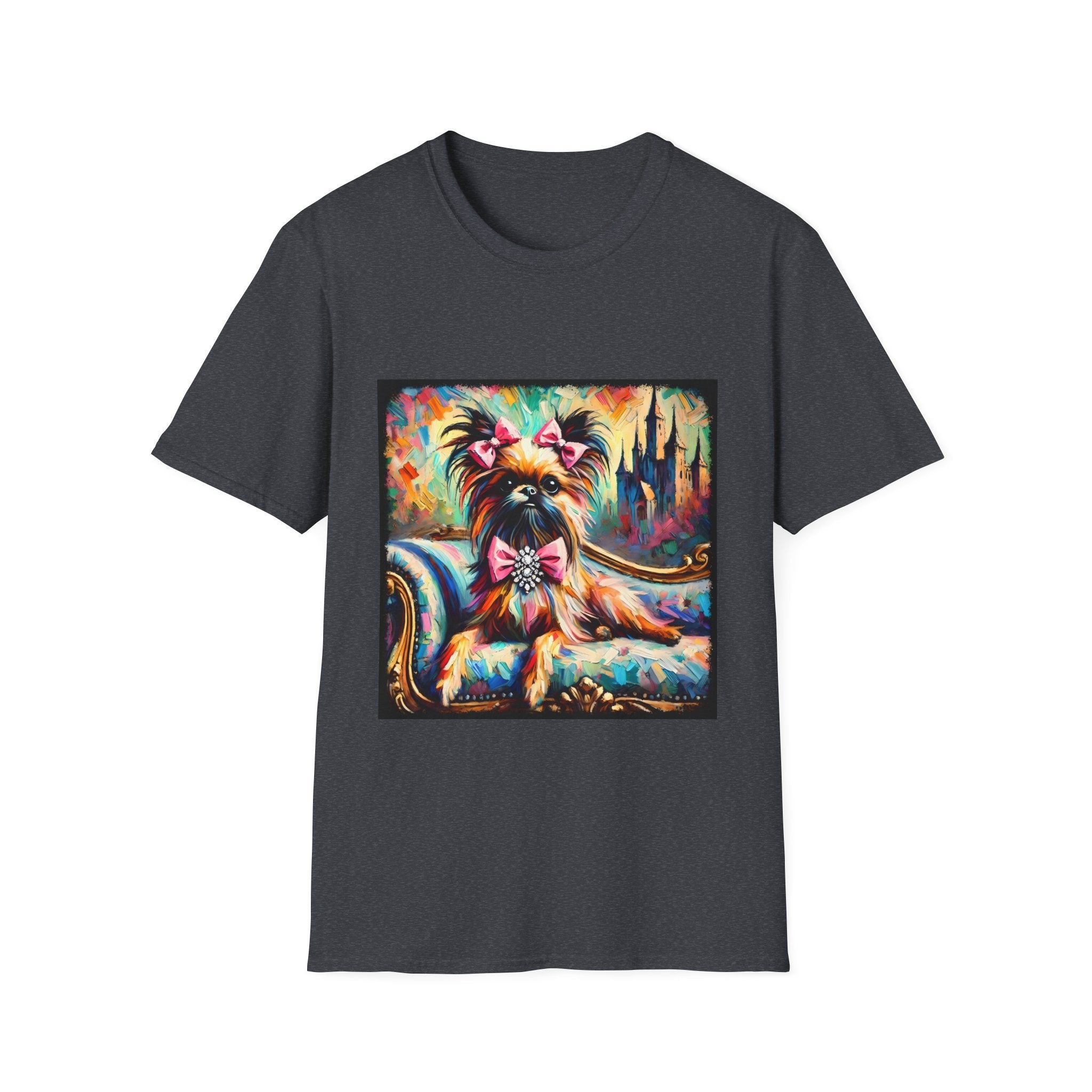 Brussels Griffon Diamond Princess Classic | Unisex Dog T-Shirt