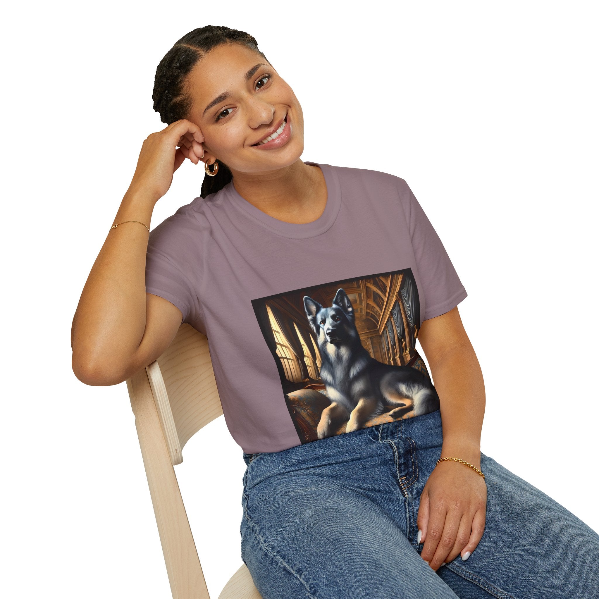 German Shepherd Blue Royal | Unisex Dog T-Shirt