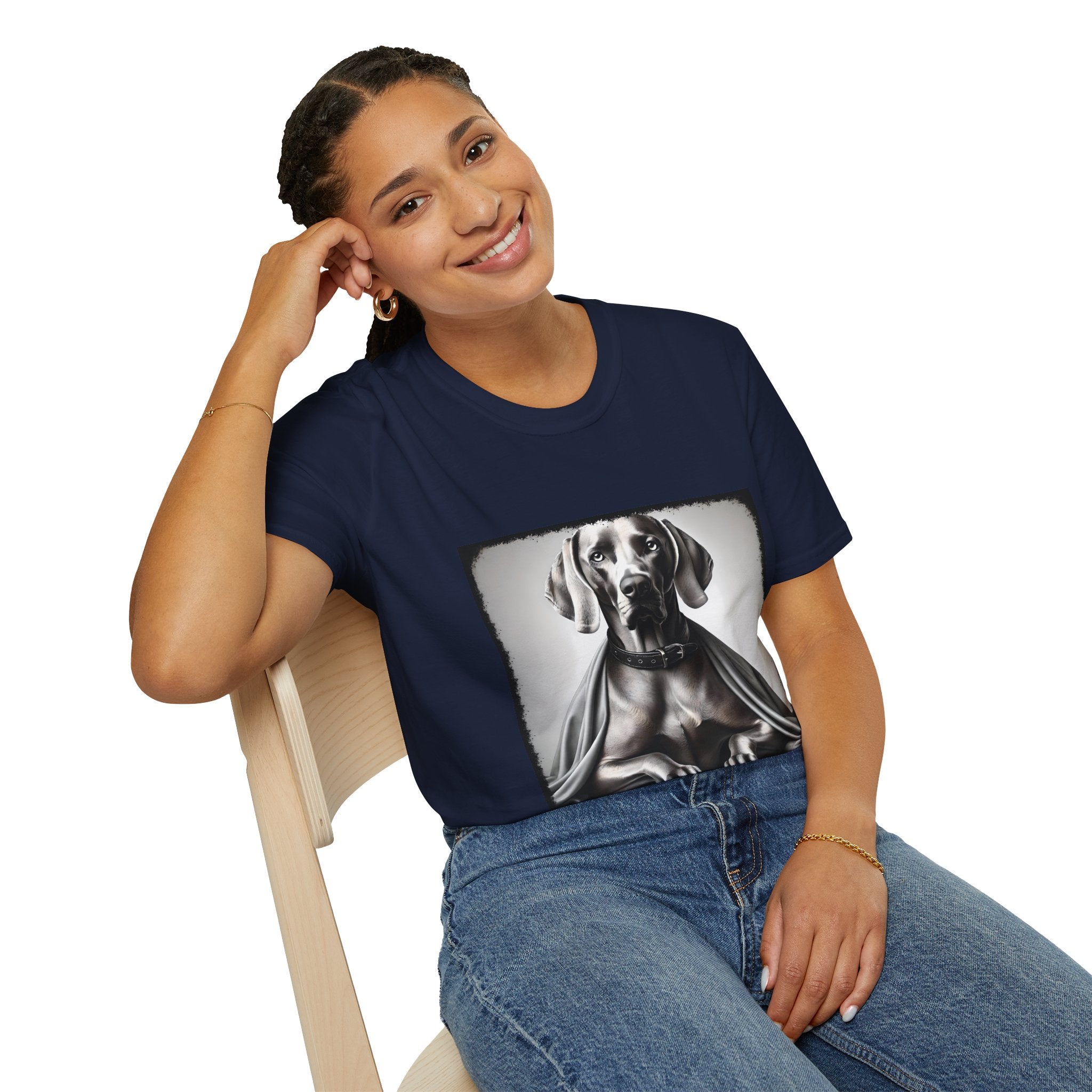 Weimaraner Portrait Classic | Unisex Dog T-Shirt