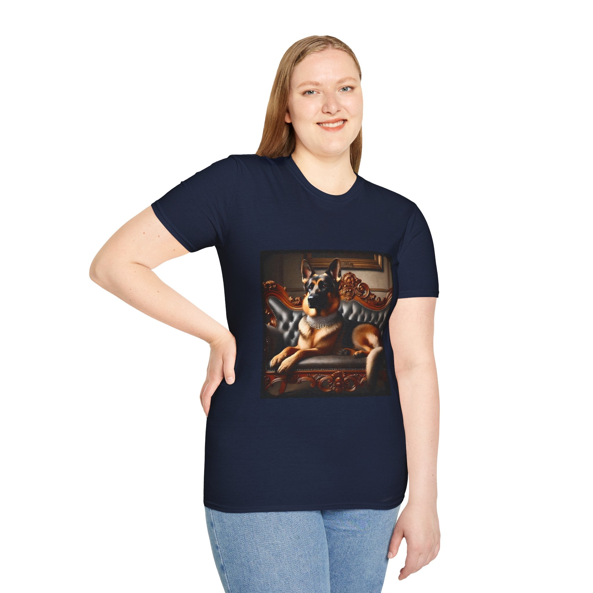 German Shepherd Posh Princess | Unisex Dog T-Shirt