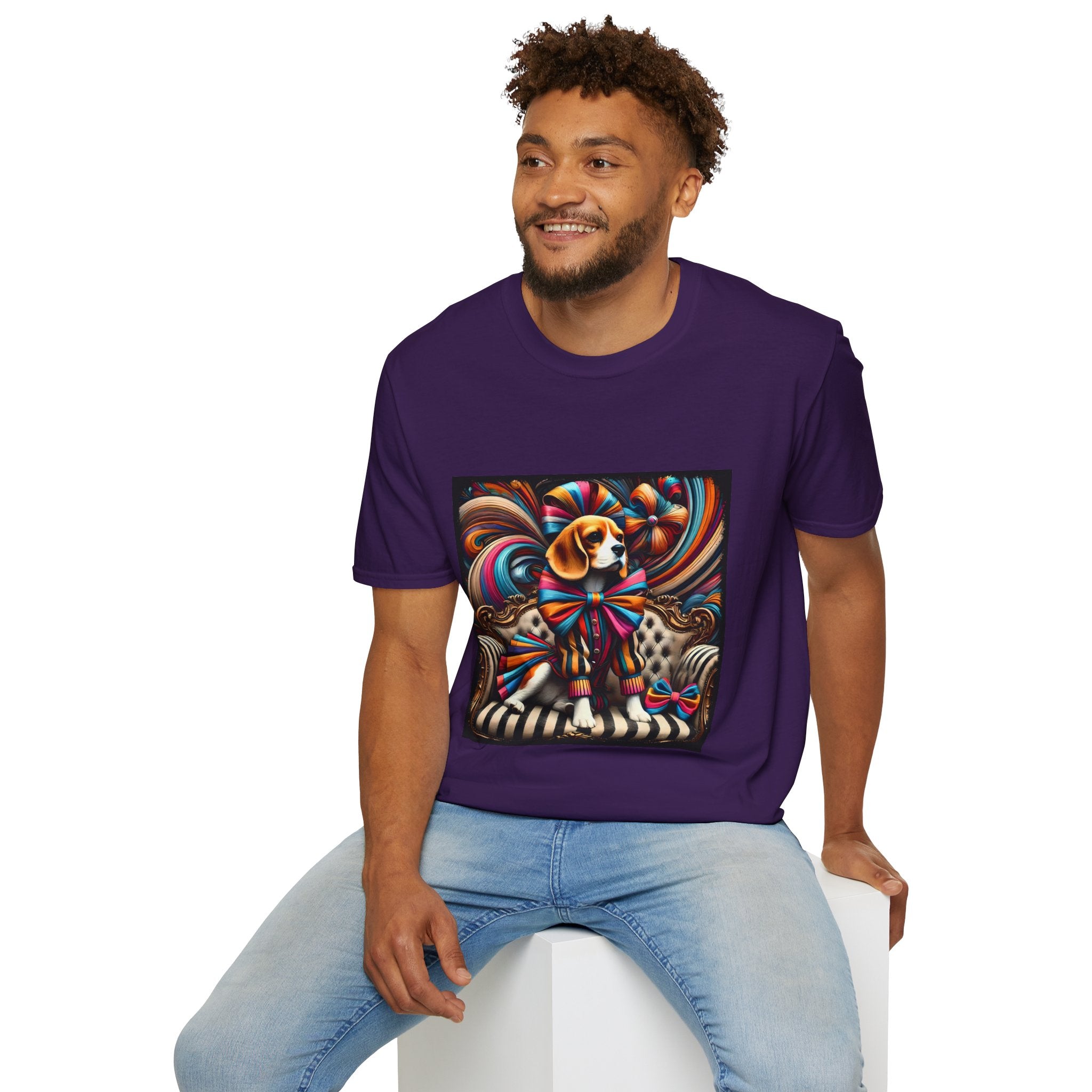 Beagle Vibrant Bold | Unisex Dog T-Shirt