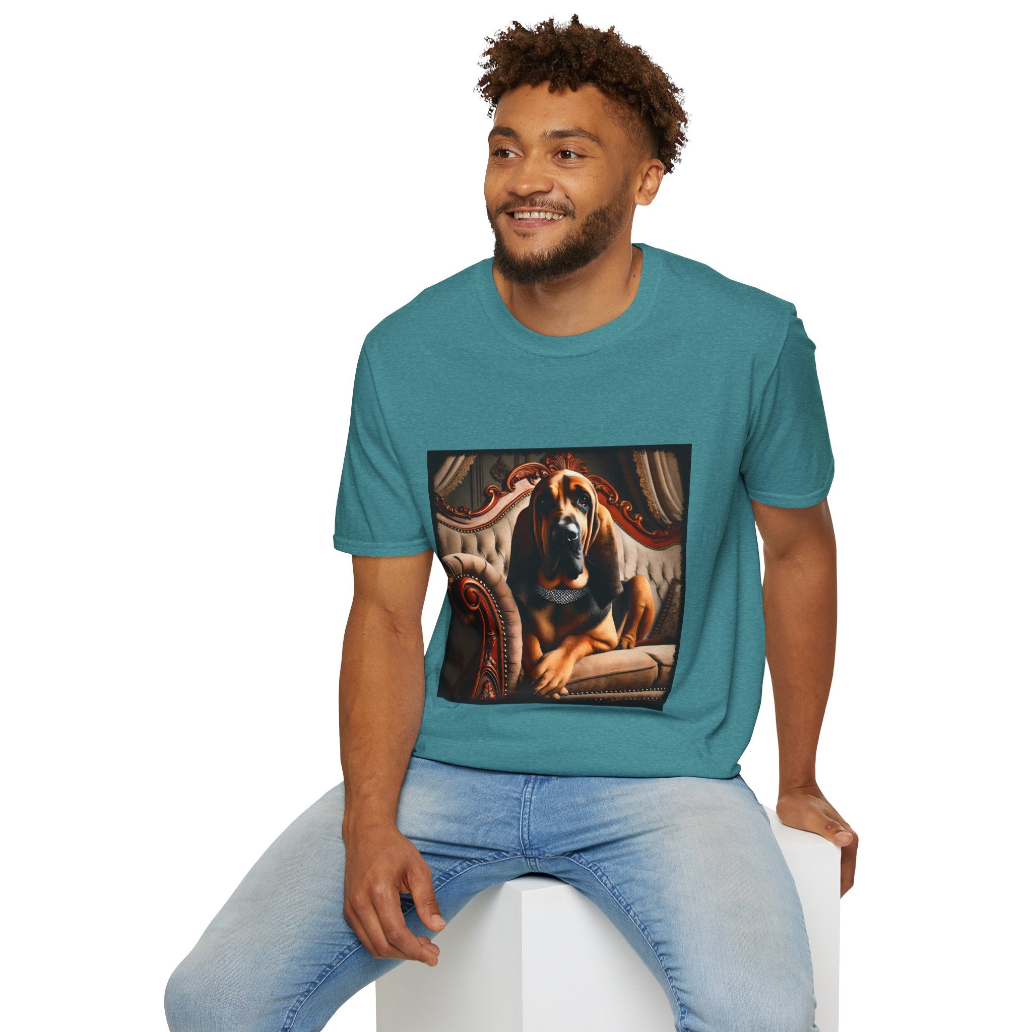 Bloodhound Posh Princess | Unisex Dog T-Shirt