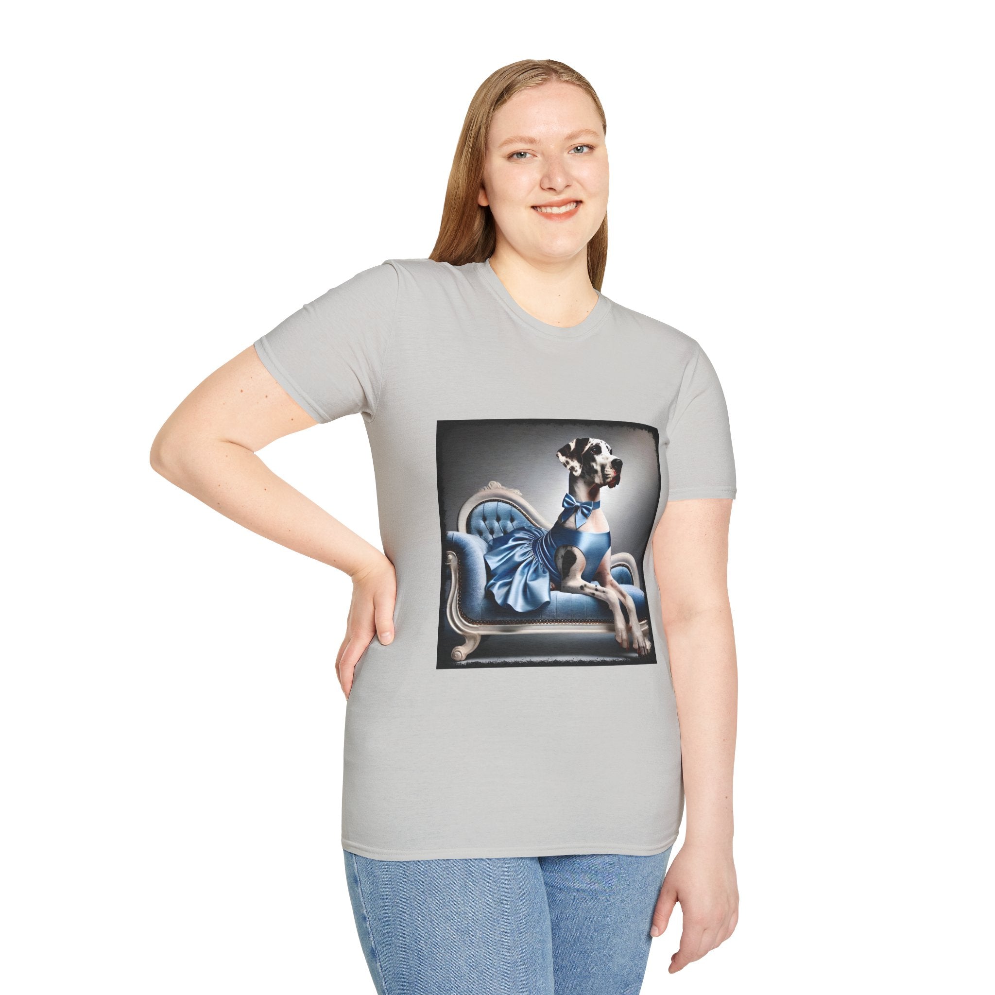 Great Dane Blue Belle | Unisex Dog T-Shirt