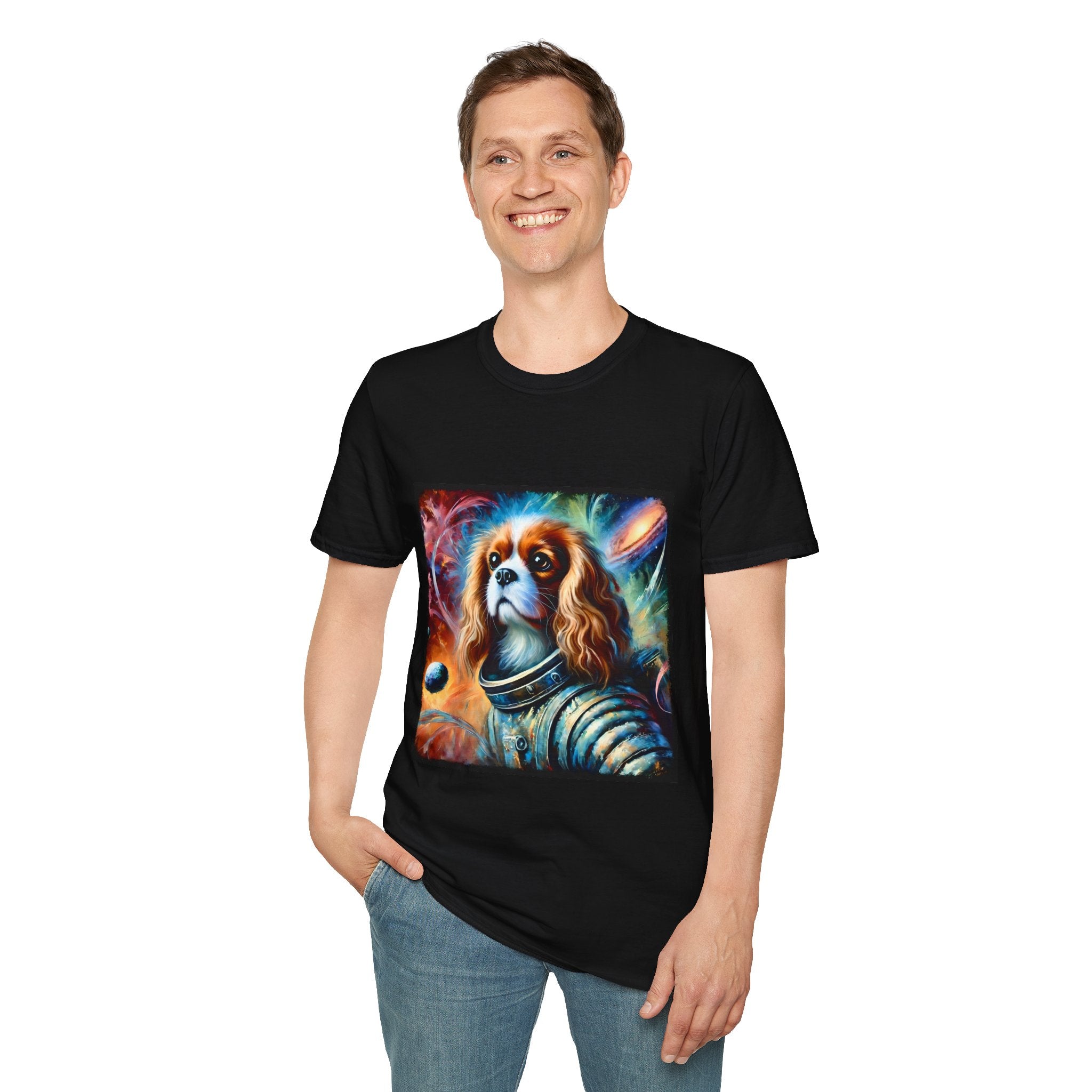 Cavalier King Charles Spaniel Space Pup | Unisex Dog T-Shirt