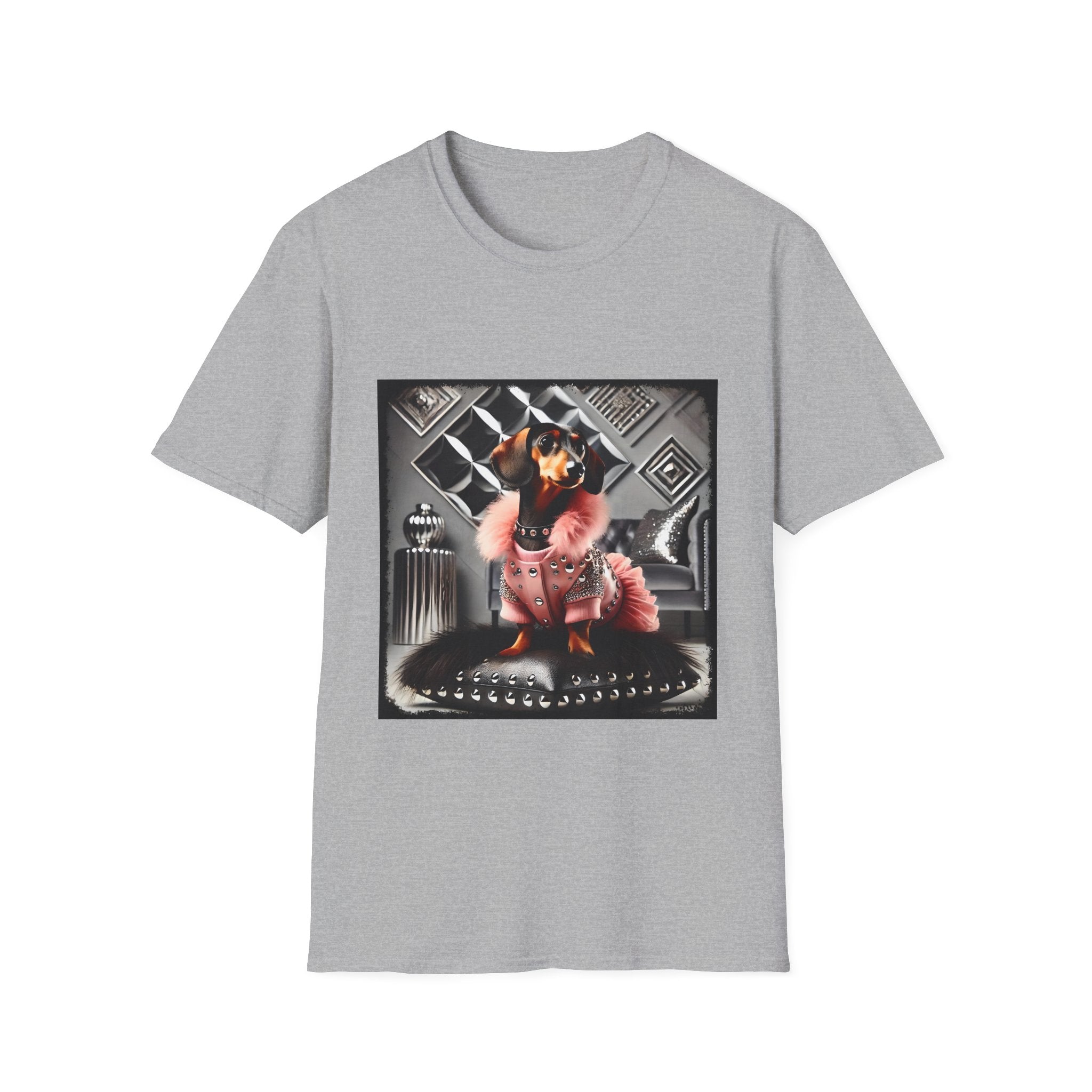 Dachshund Pampered Rebel | Unisex Dog T-Shirt