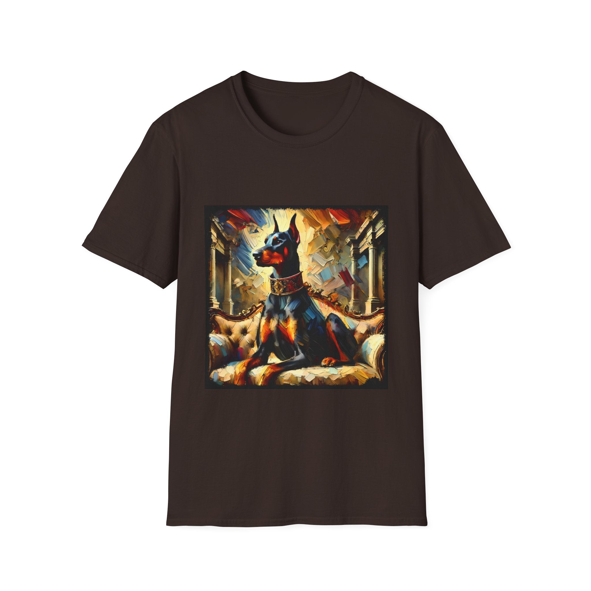 Doberman Pinscher Vivid Classic | Unisex Dog T-Shirt