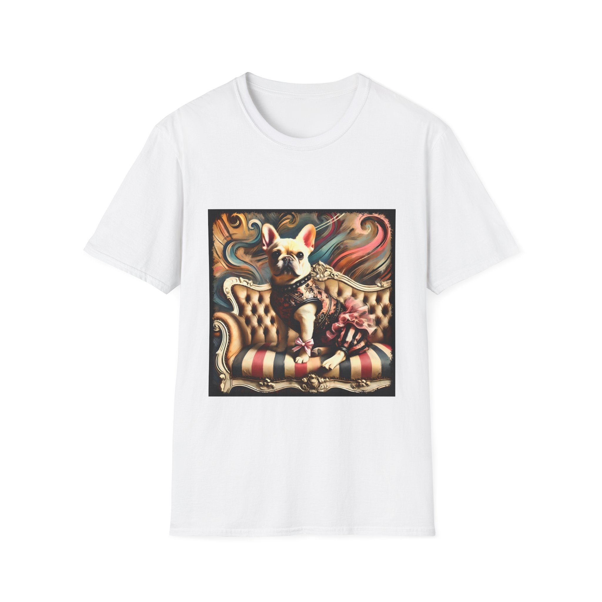 French Bulldog Shirt | Pink Rocker Dog Lover Tee