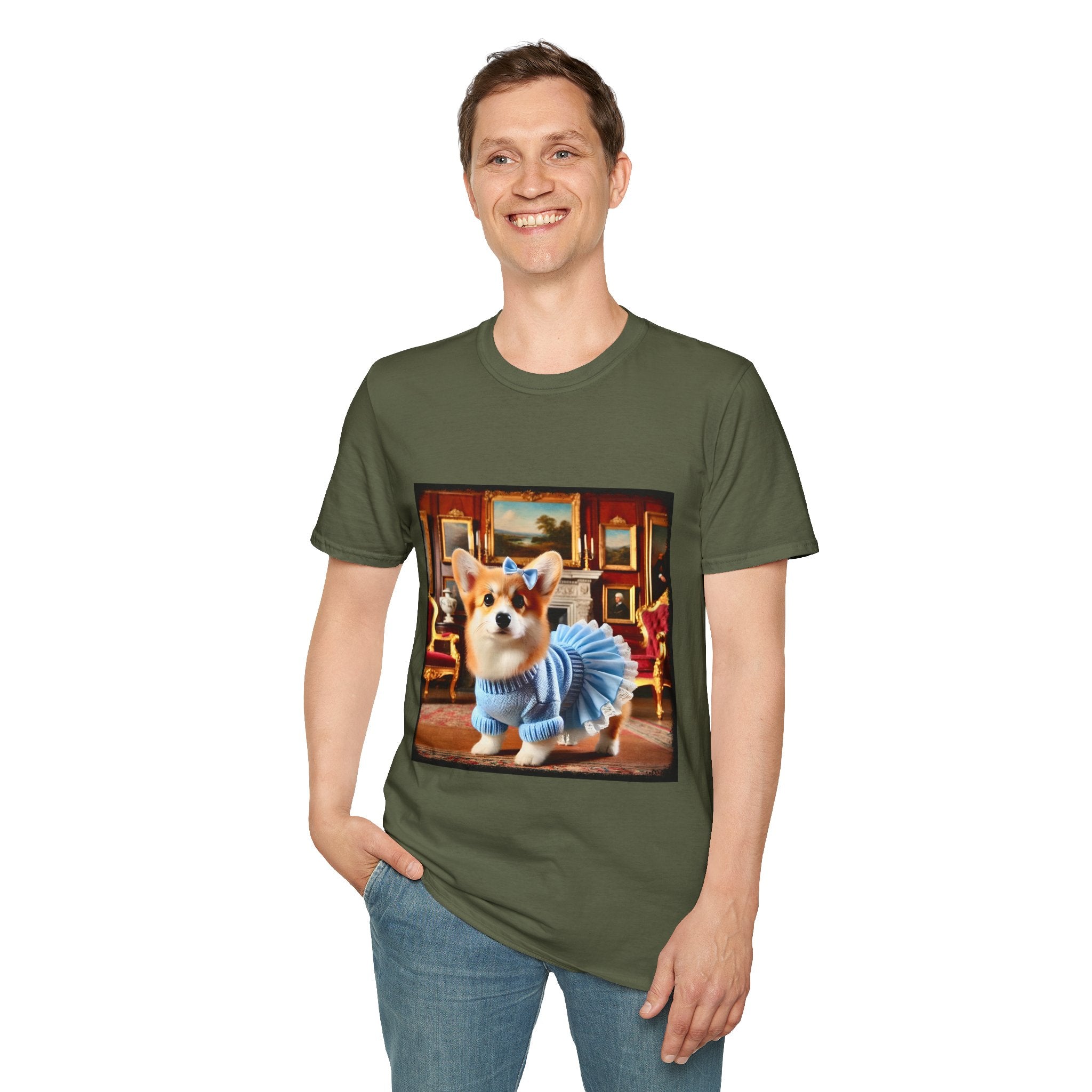 Pembroke Welsh Corgi Luxe Life | Unisex Dog T-Shirt