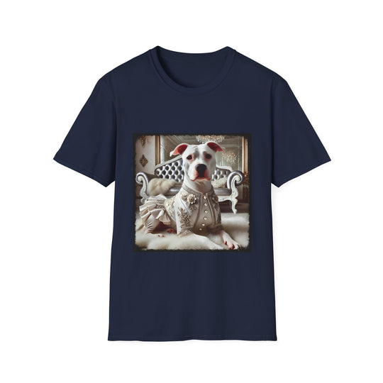 American Pit Bull Terrier Pure Class design dog lover unisex t-shirt in navy