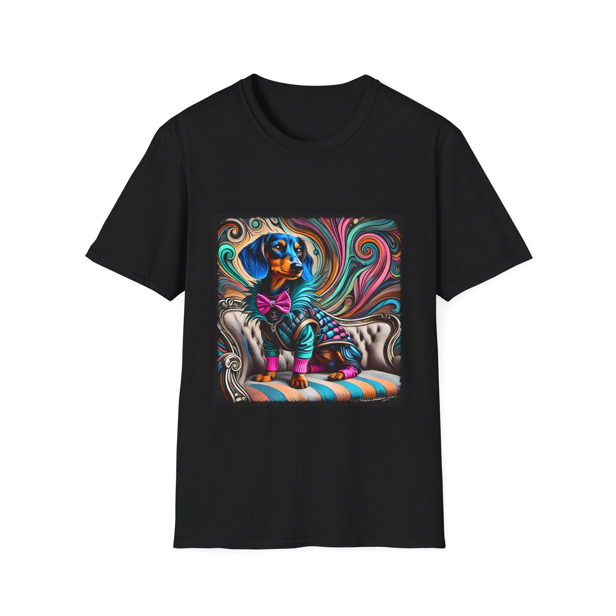 Dachshund Blue Rocker | Unisex Dog T-Shirt