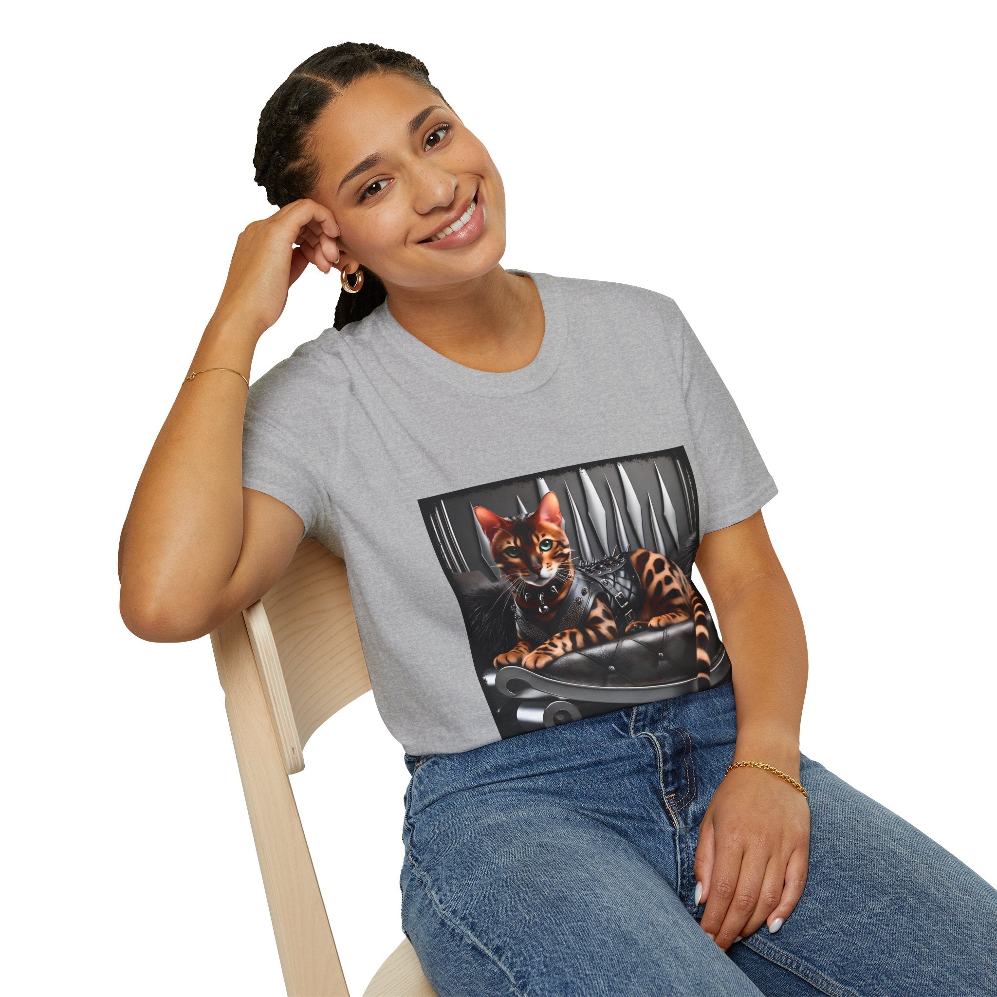 Bengal Cat Spike | Unisex Cat T-Shirt