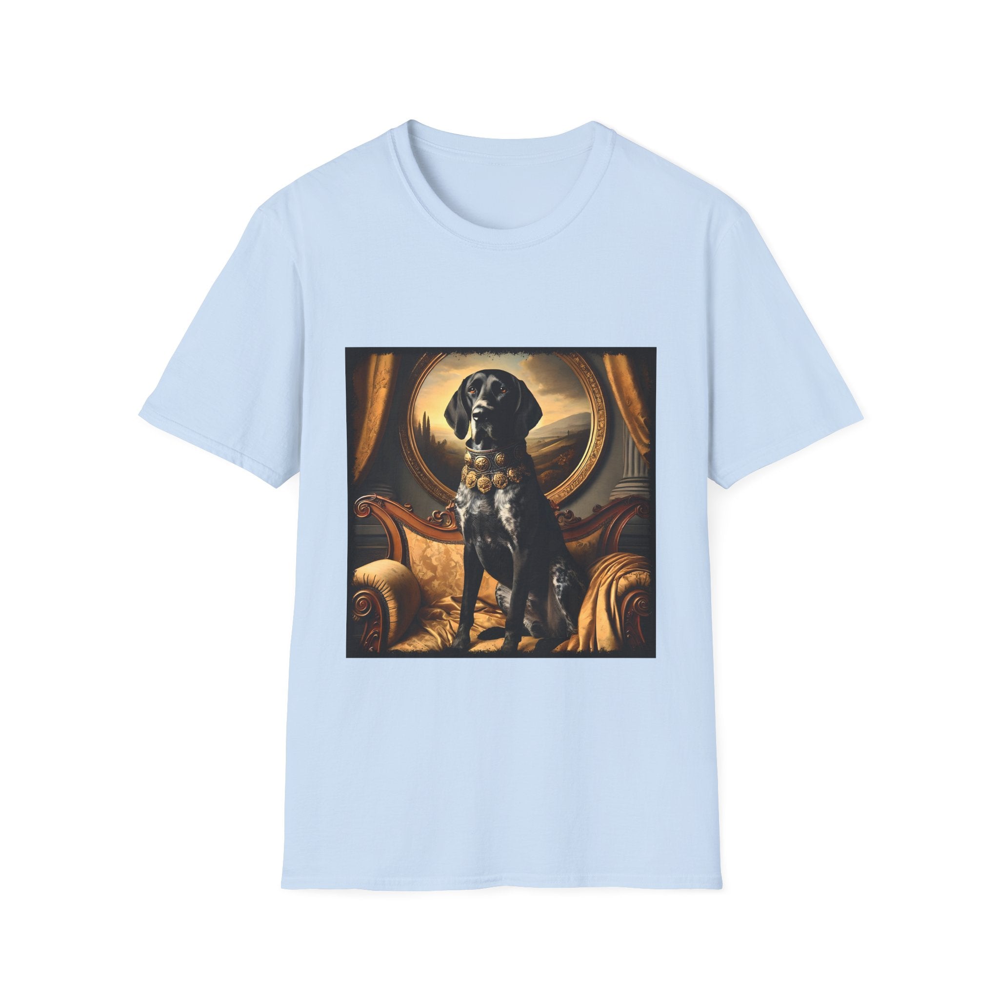 German Shorthaired Pointer Posh Prince  | Unisex Dog T-Shirt
