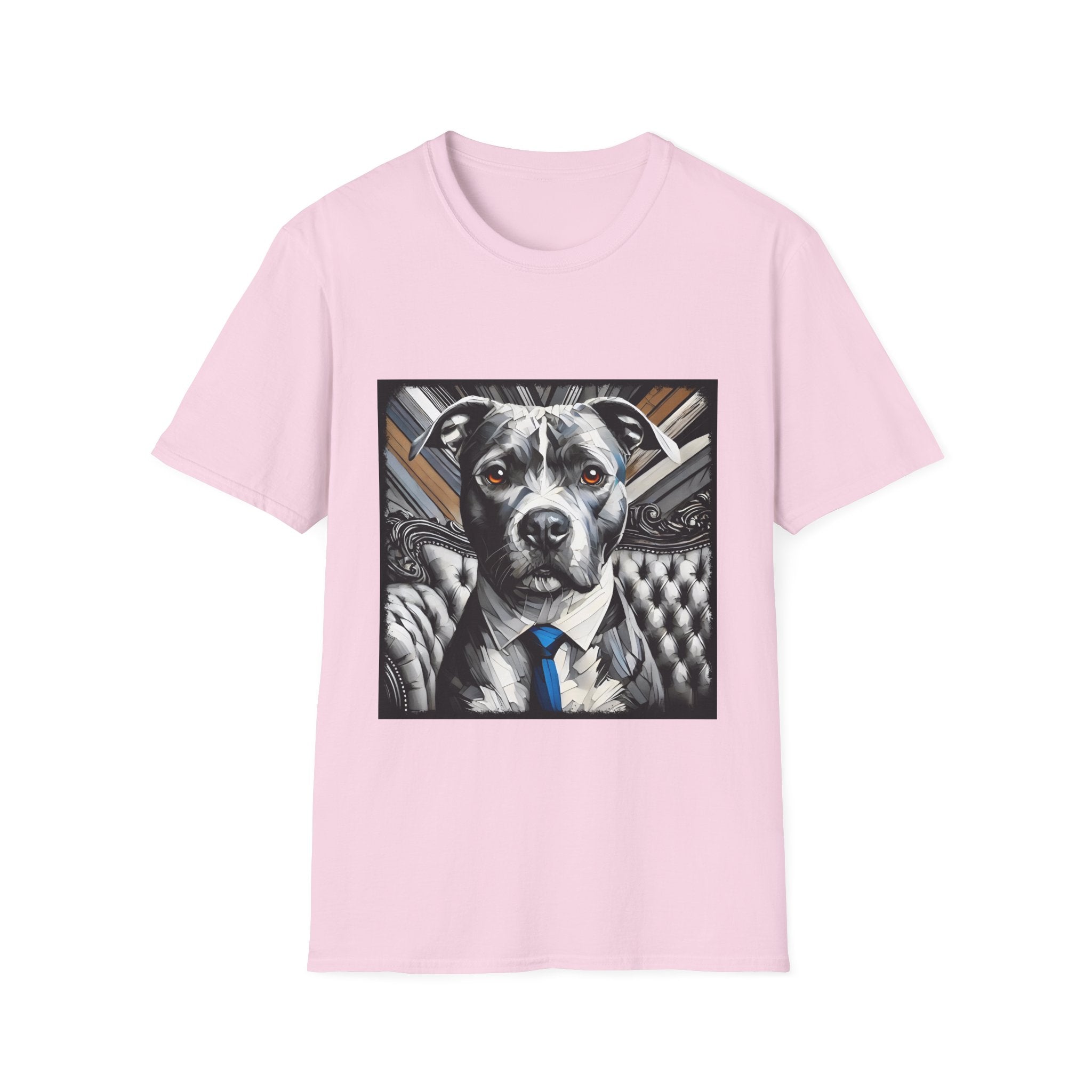 American Pit Bull Terrier Shirt | B&W Bold Eyes Dog Lover Tee
