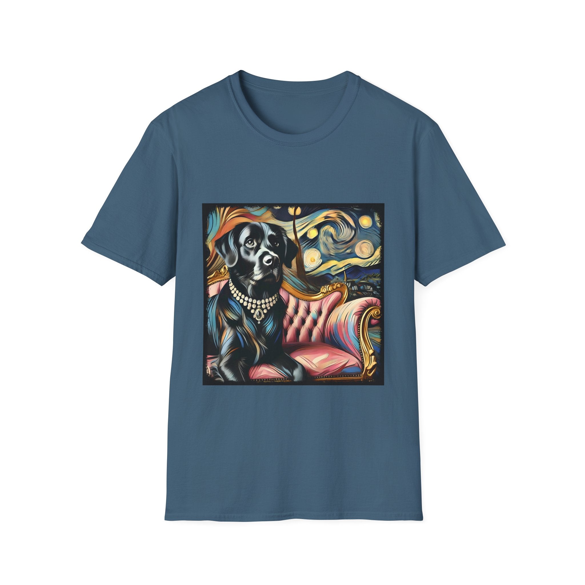 Labrador Retriever Starry Swirl | Unisex Dog T-Shirt