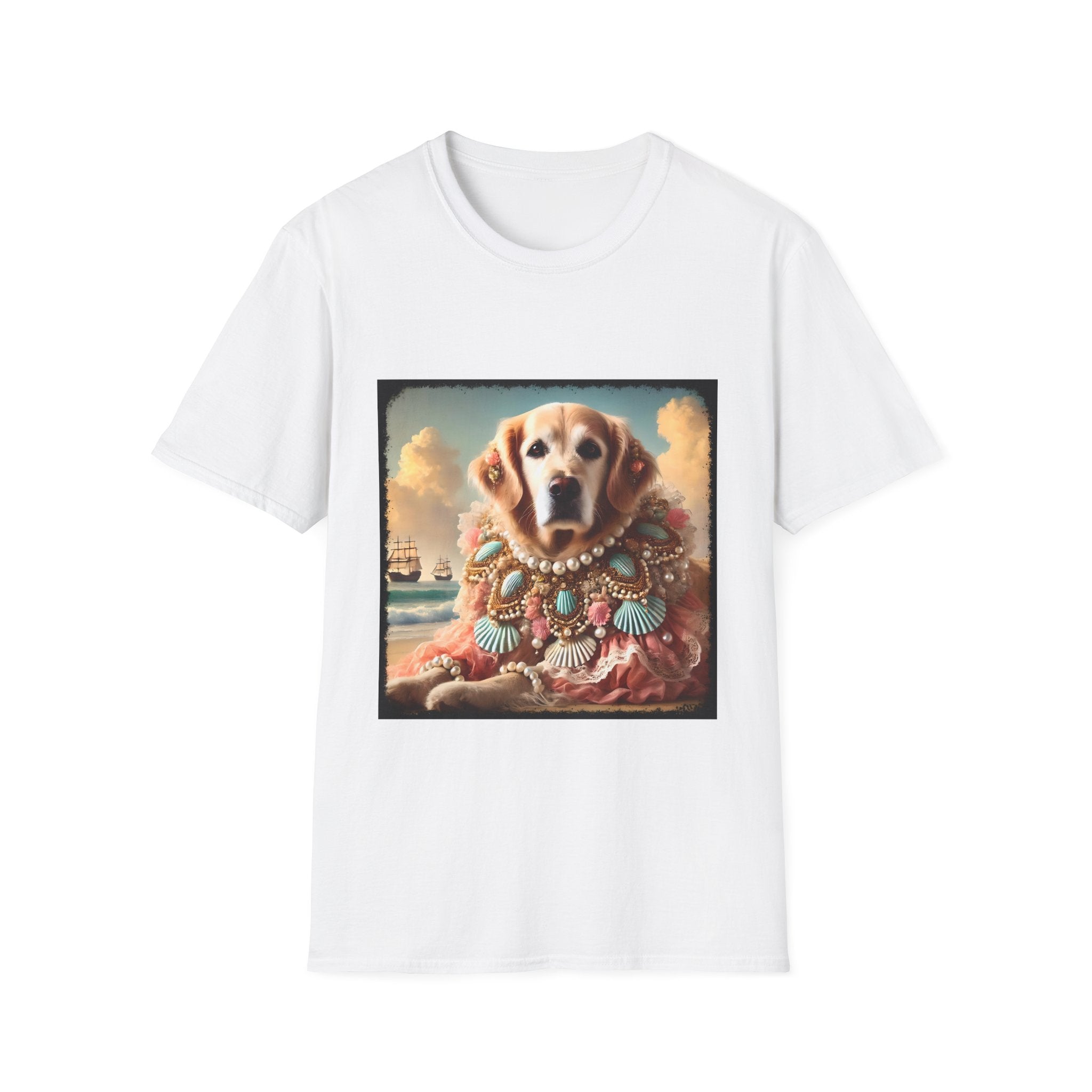 Golden Retriever Shirt | Beach Babe Dog Lover Tee