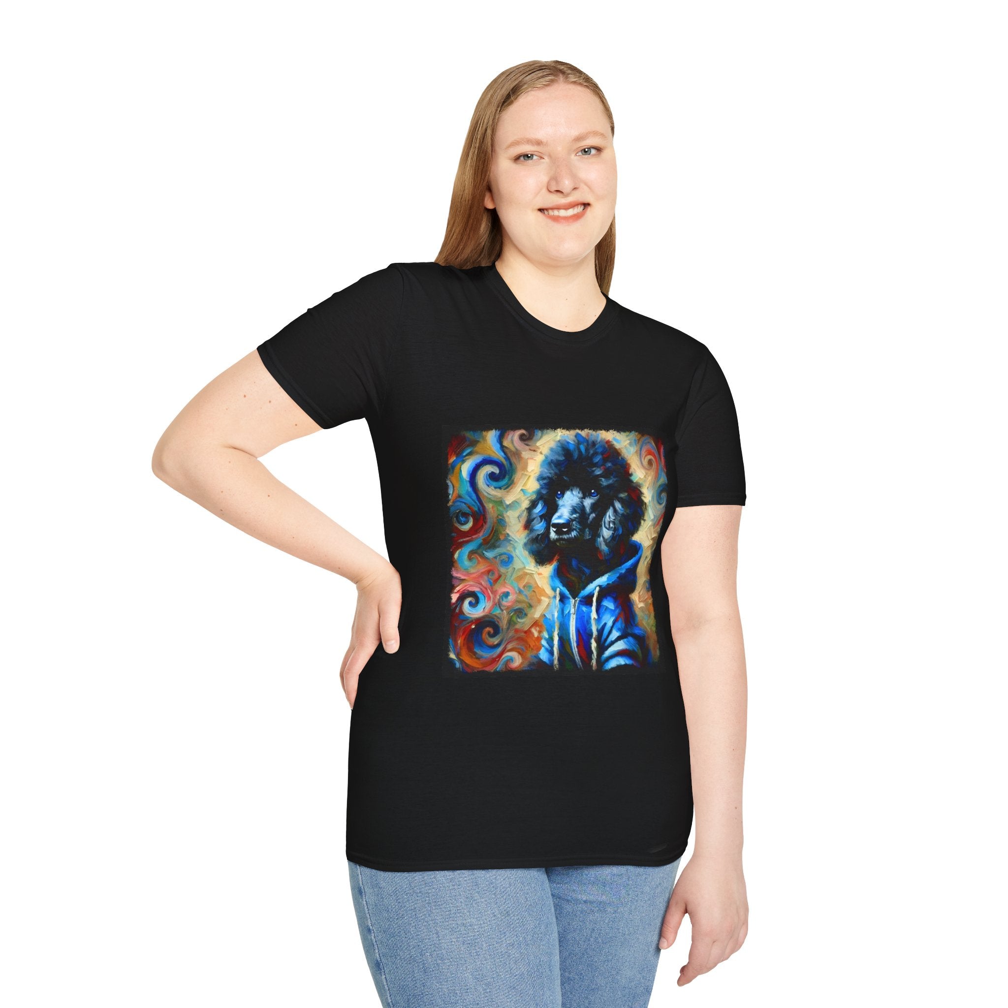 Poodle Style Rebel Swirl | Unisex Dog T-Shirt