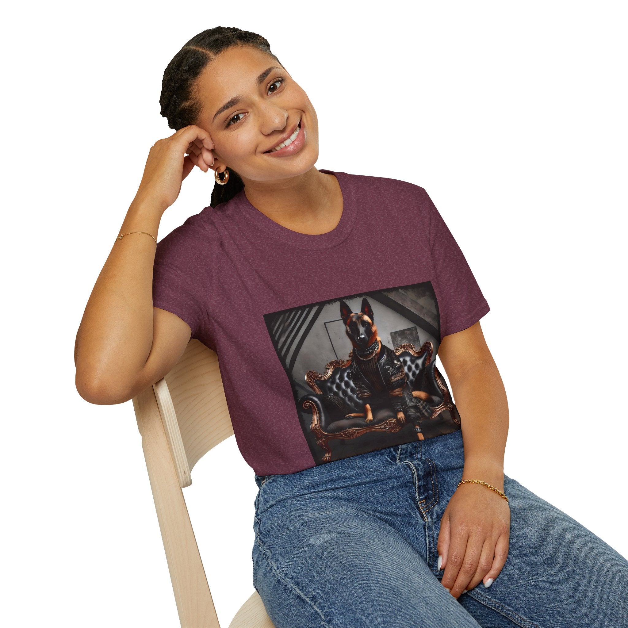 Belgian Malinois Bold Rebel | Unisex Dog T-Shirt