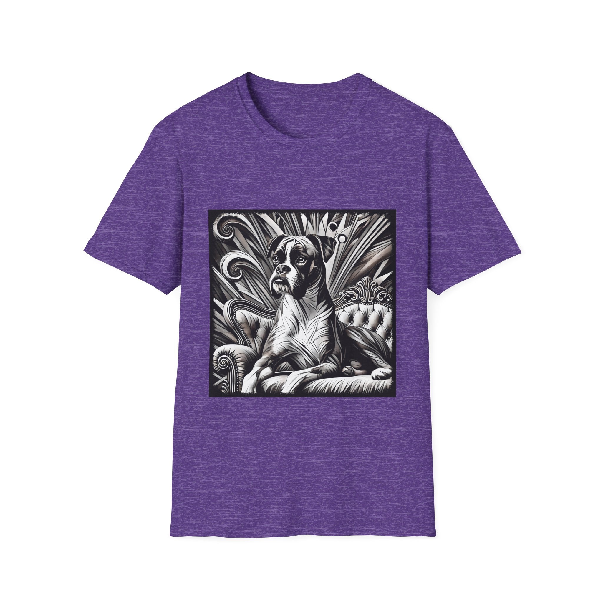 Boxer B&W Bold | Unisex Dog T-Shirt