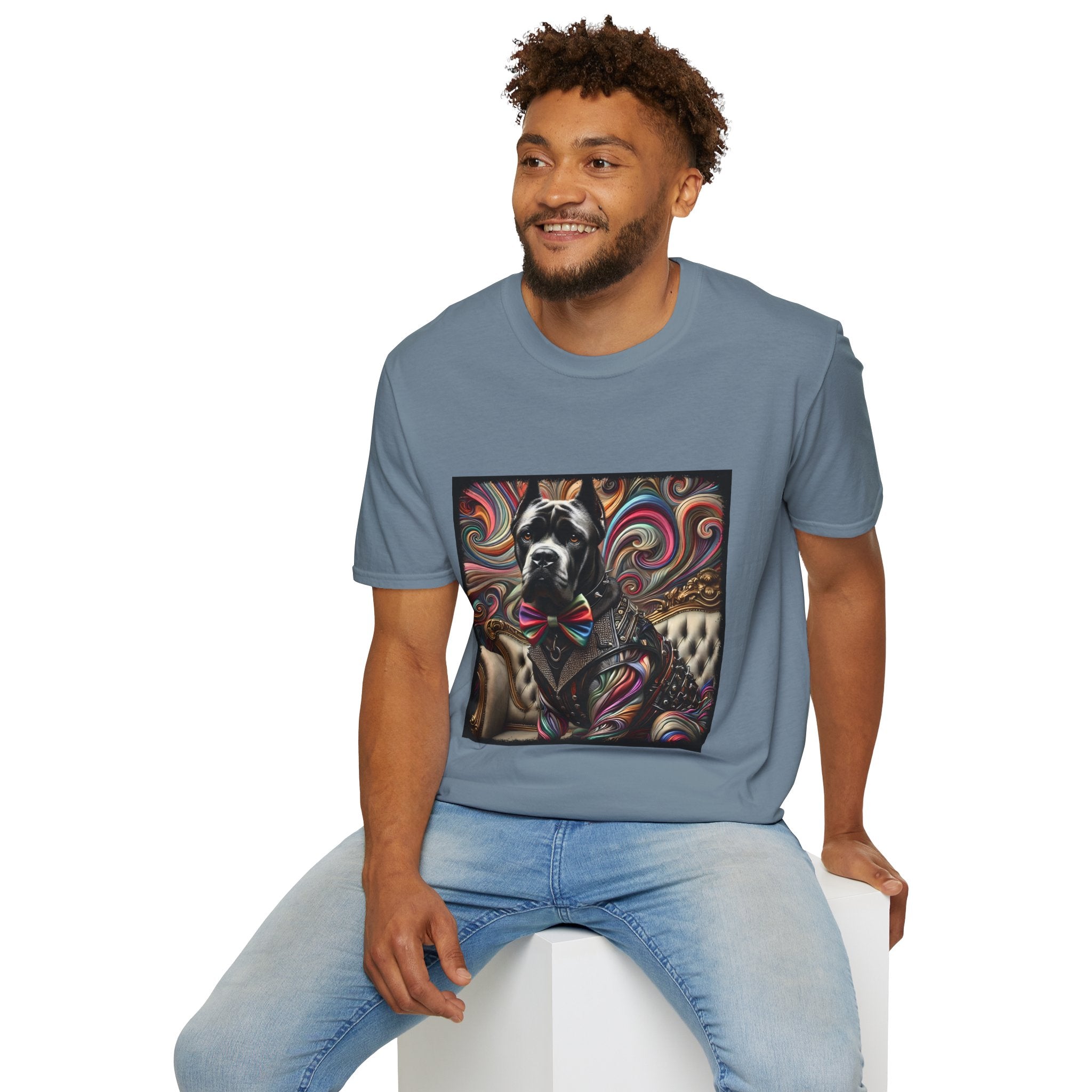 Cane Corso Edgy Rocker  | Unisex Dog T-Shirt