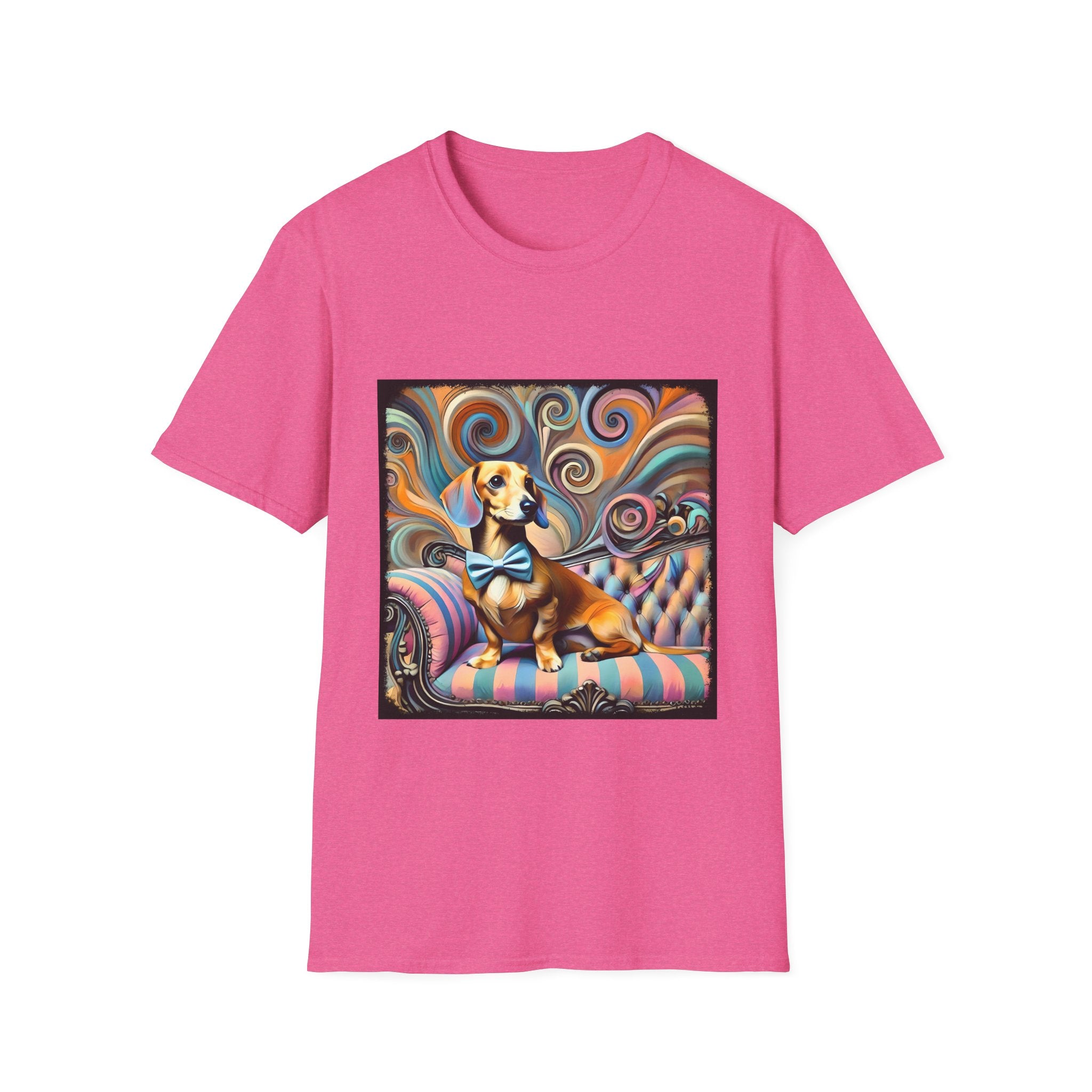 Dachshund Warm Swirl | Unisex Dog T-Shirt
