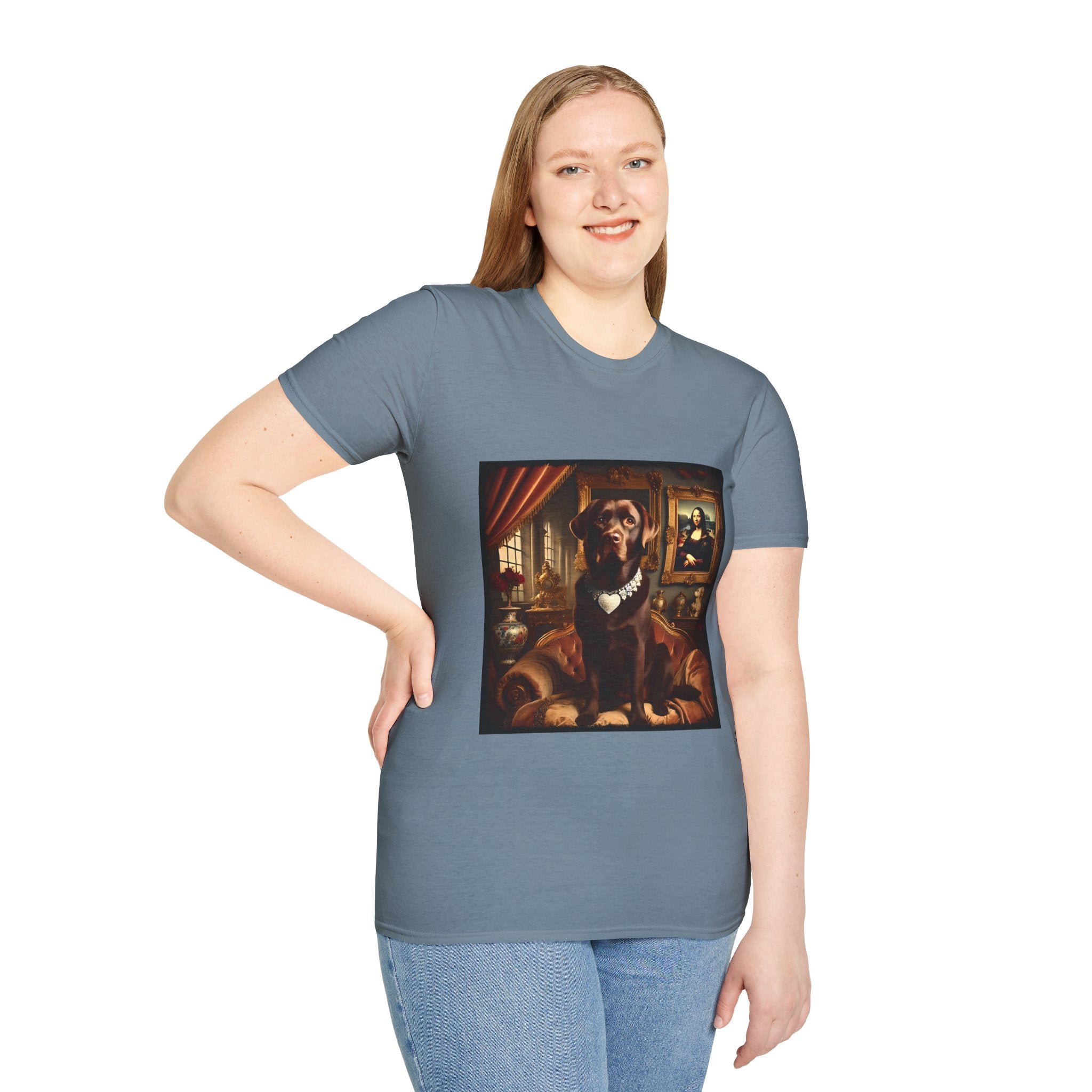 Labrador Retriever Heart Diamond Duchess | Unisex Dog T-Shirt