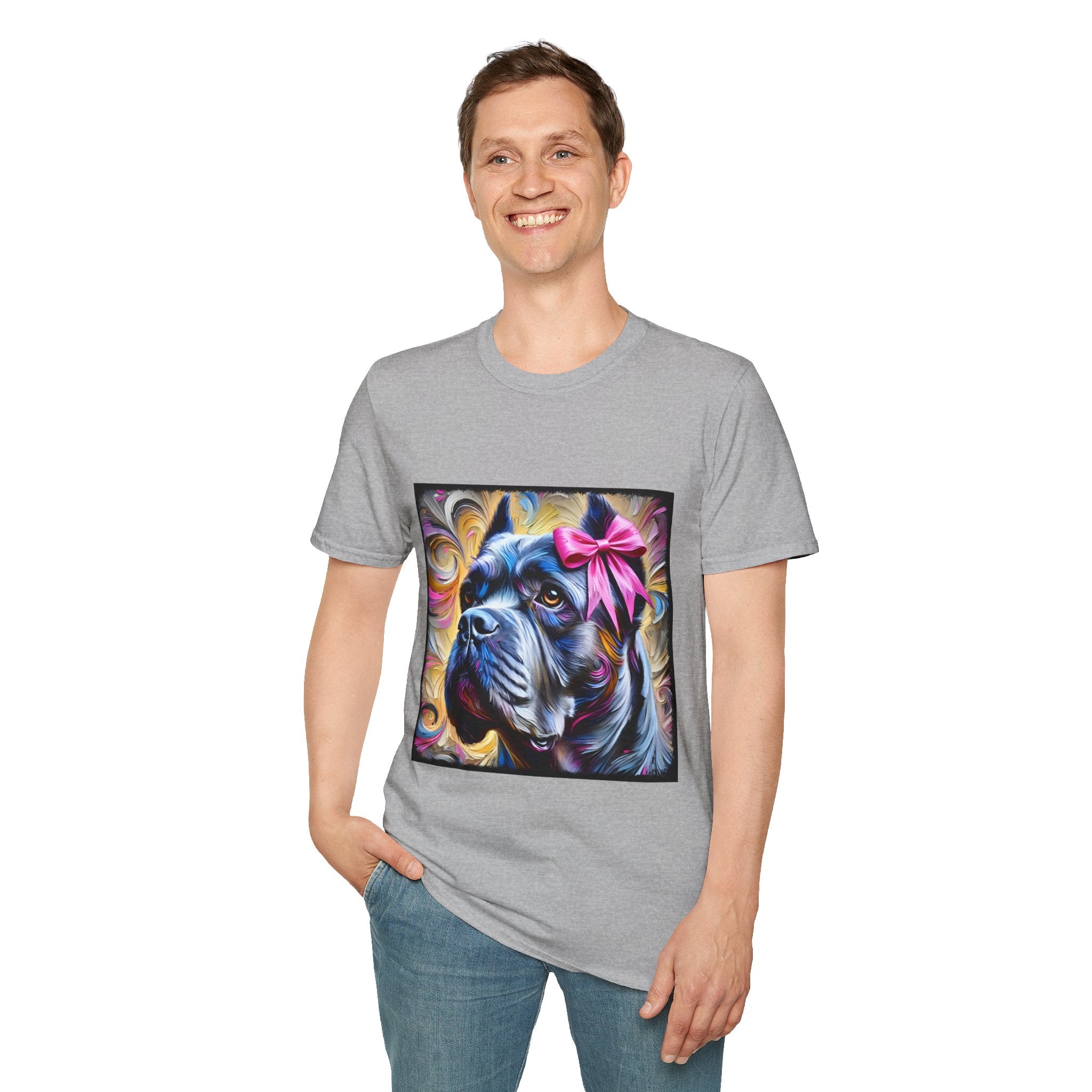 Cane Corso Golden Swirl | Unisex Dog T-Shirt