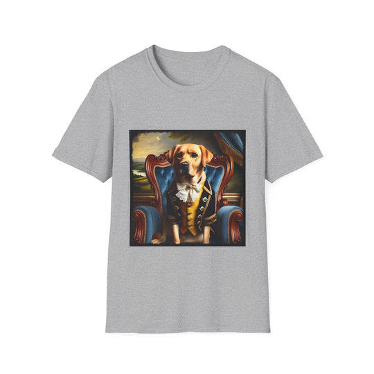 Labrador Retriever Lordly Gent design dog lover unisex t-shirt in sport grey