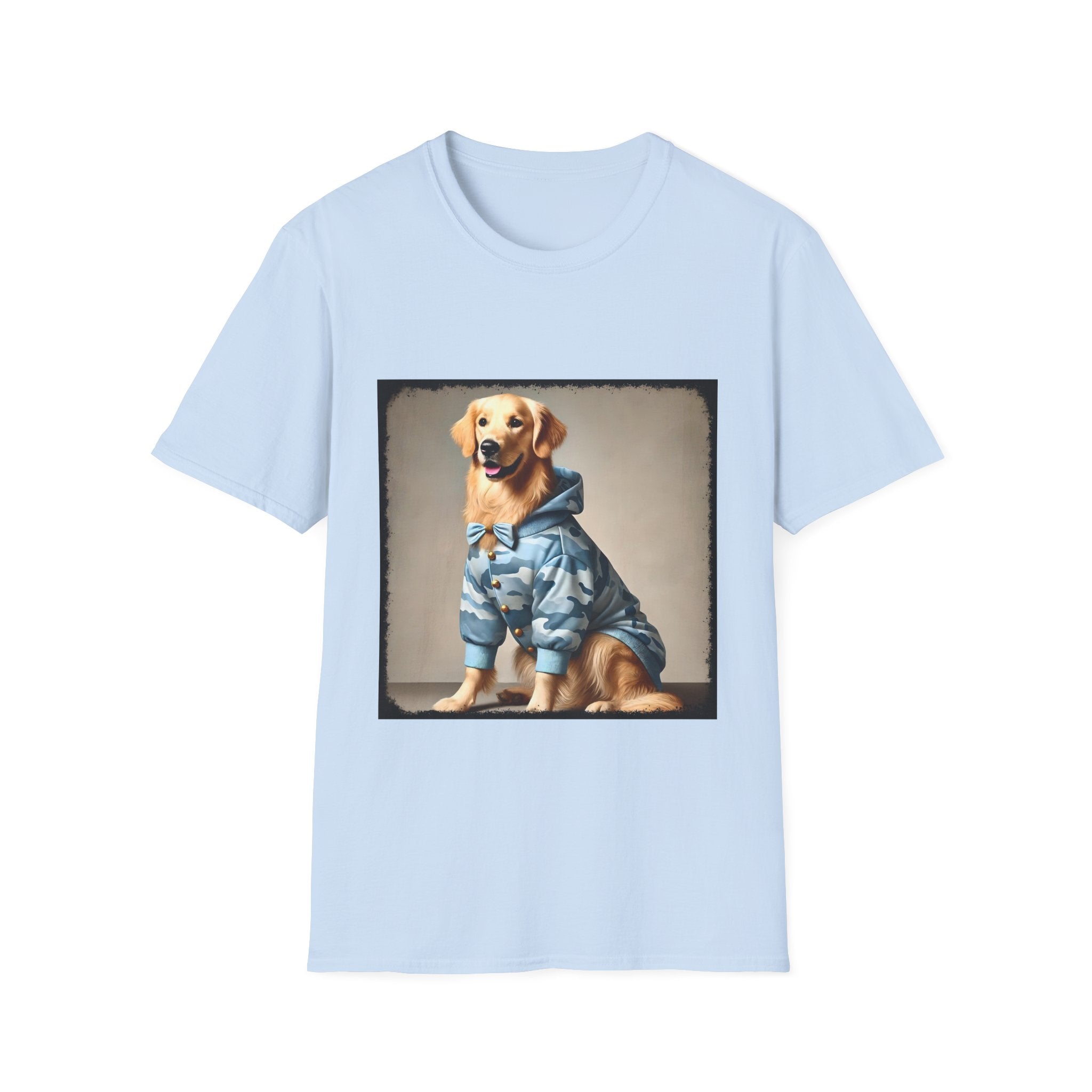 Golden Retriever Shirt | Blue Camo Cutie Dog Lover Tee
