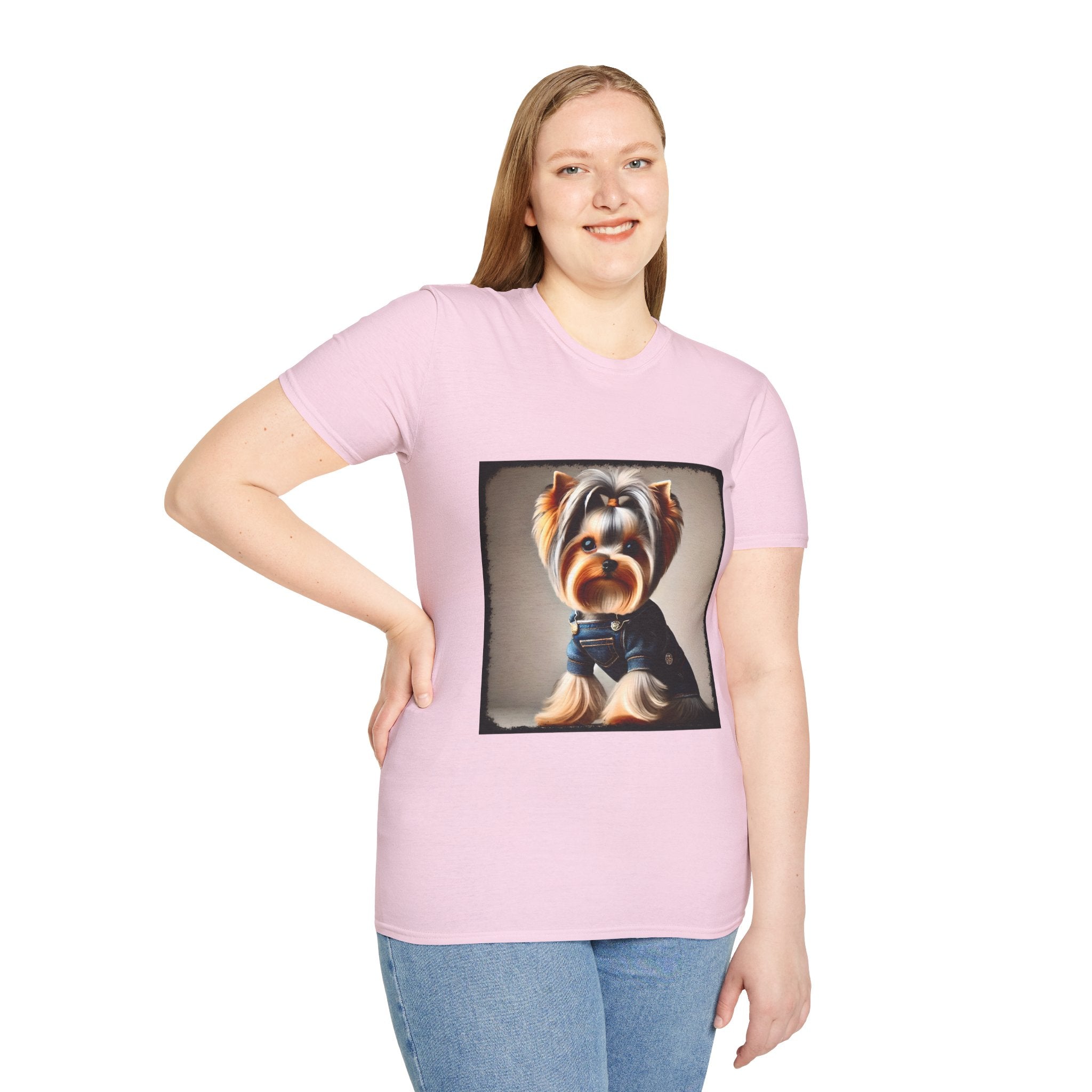 Yorkshire Terrier Jean Babe | Unisex Dog T-Shirt