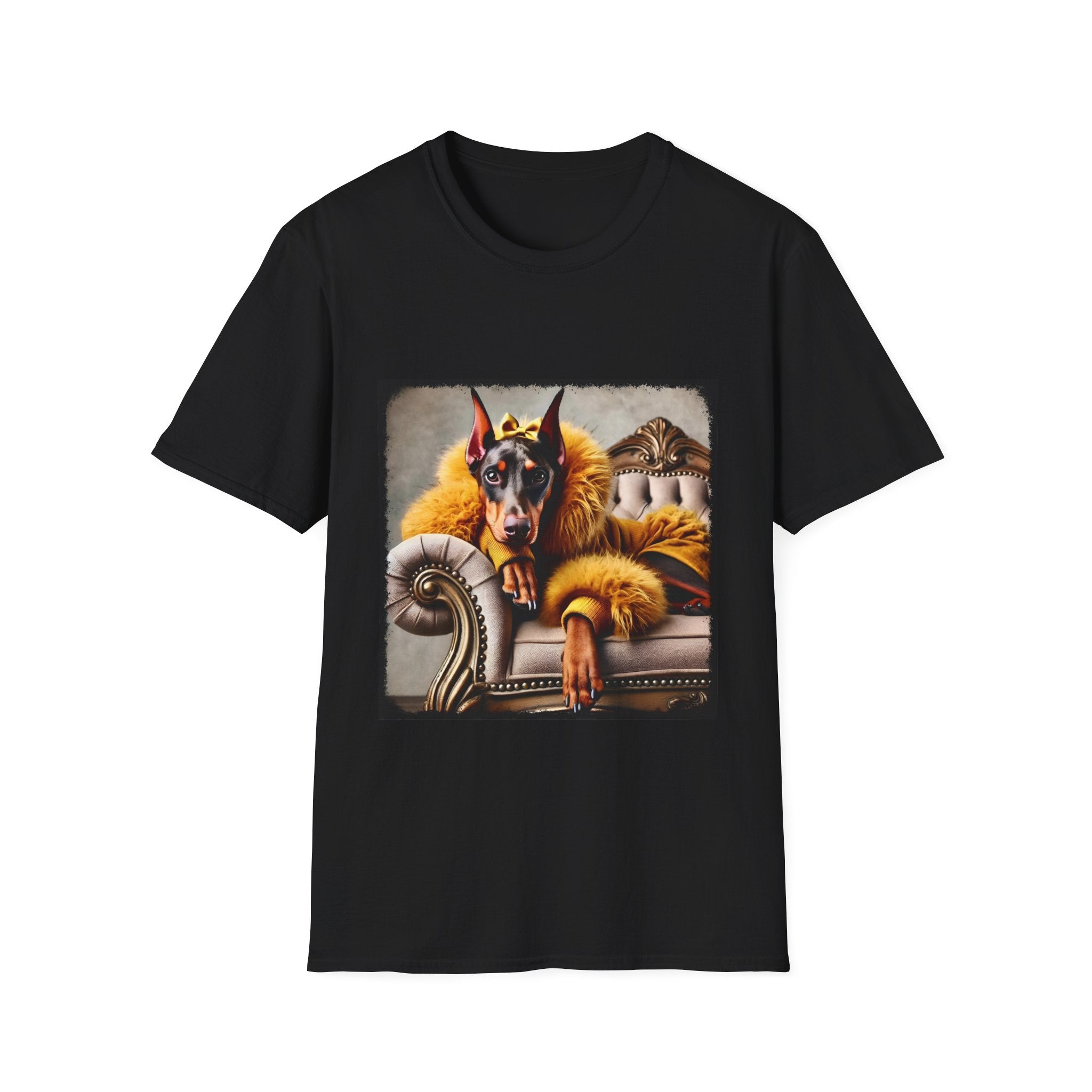 Doberman Pinscher Fur Babe | Unisex Dog T-Shirt